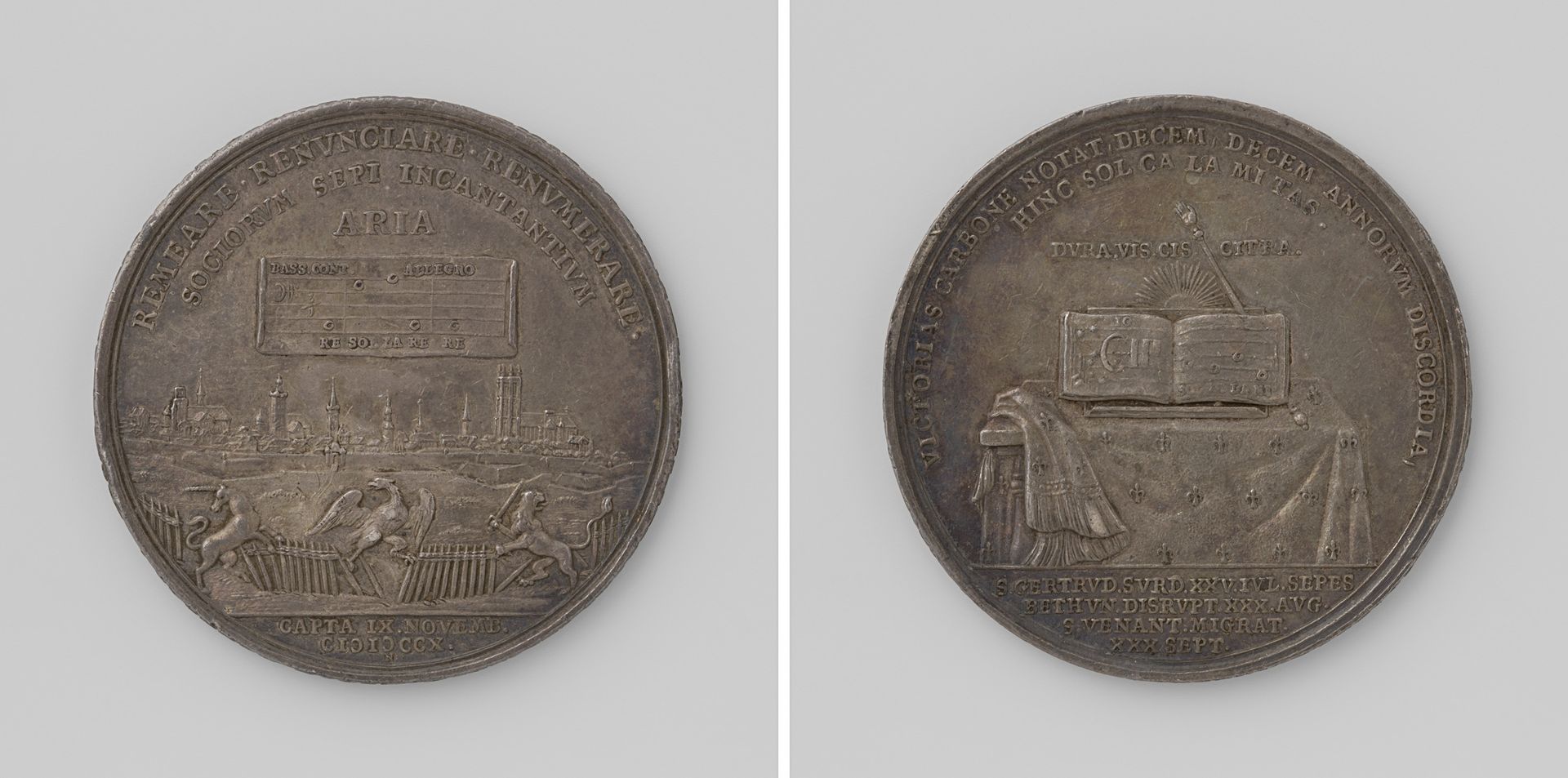 Inname van Bethune, St. Venant en Aire by Georg Friedrich Nuernberger