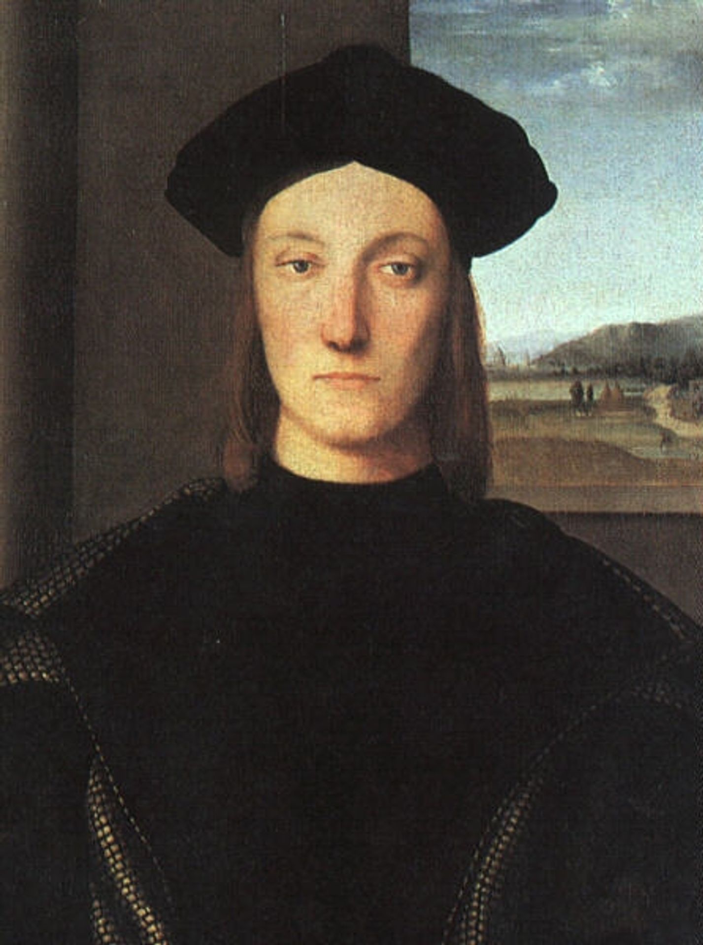 Portrait of Guidobaldo da Montefeltro, Duke of Urbino by Raphael