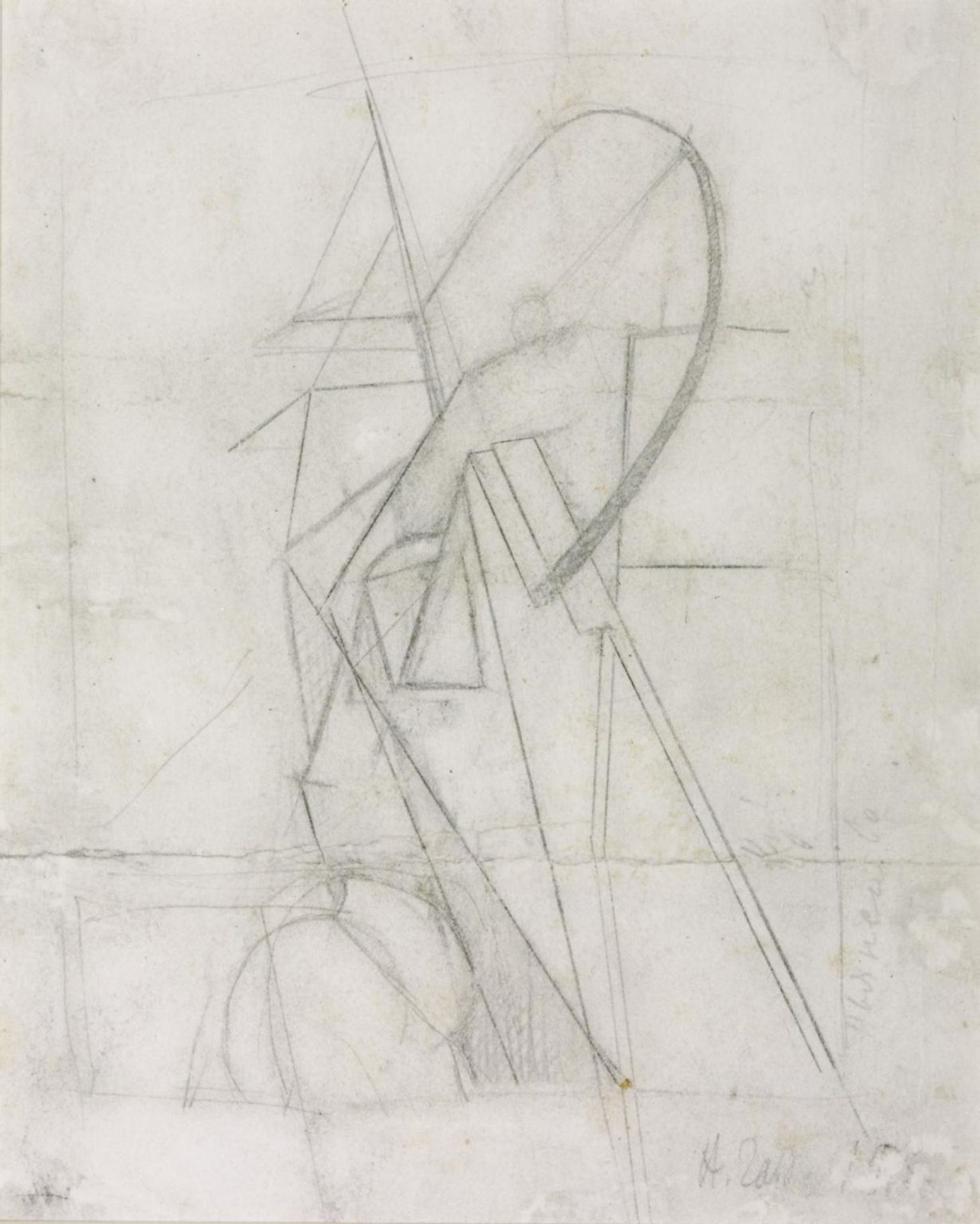 Design for a Construction in a Niche by Naum Gabo