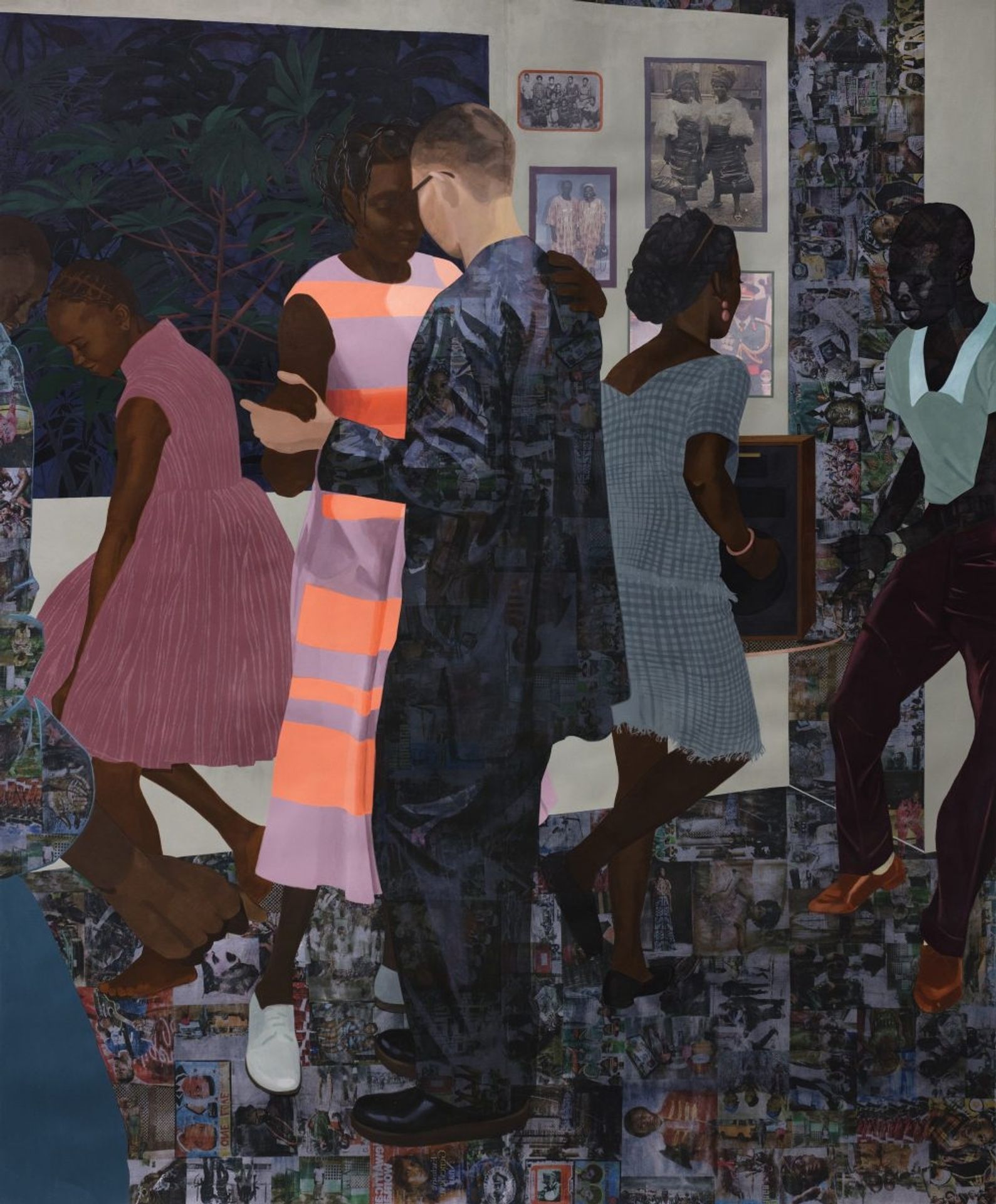 When the Going Is Smooth and Good by Njideka Akunyili Crosby