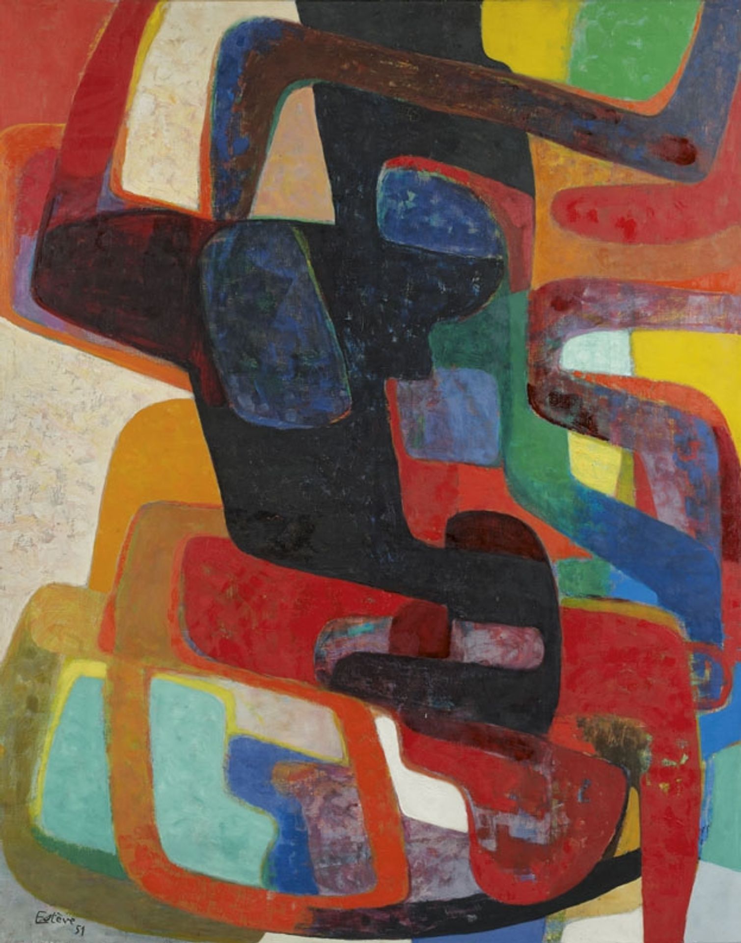 La chute de Lucifer by Maurice Esteve