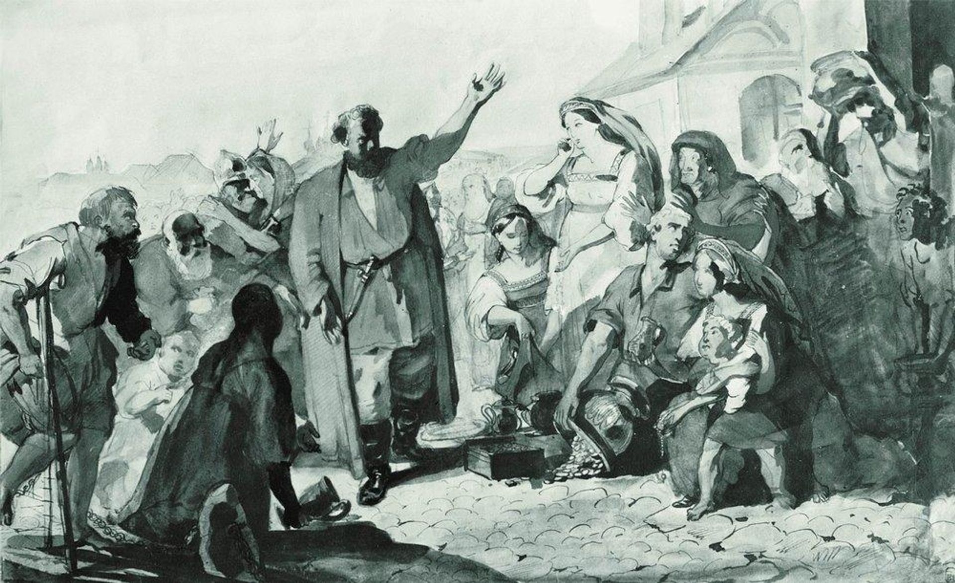 Kuzma Minin by Konstantin Egorovich Makovsky
