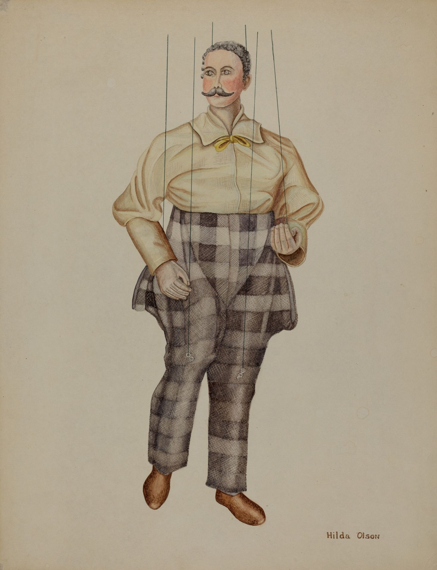 Puppet - "Simon Legree" by Hilda Olson