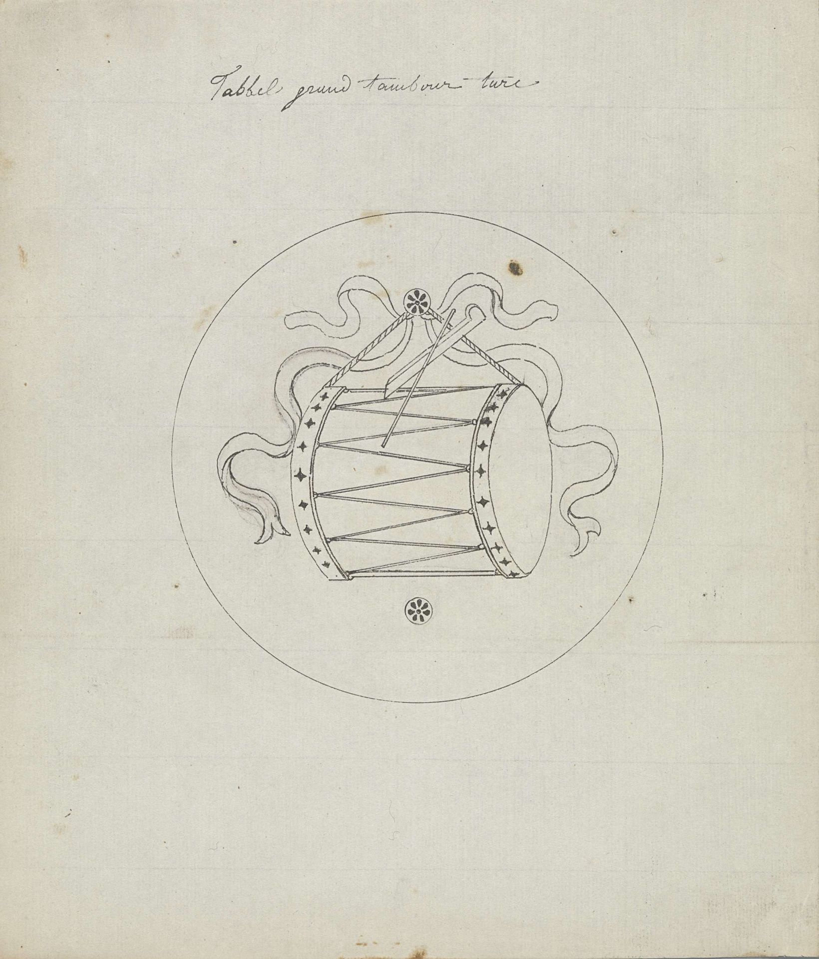 Tabbel grand tambour turc by Pierre Félix van Doren