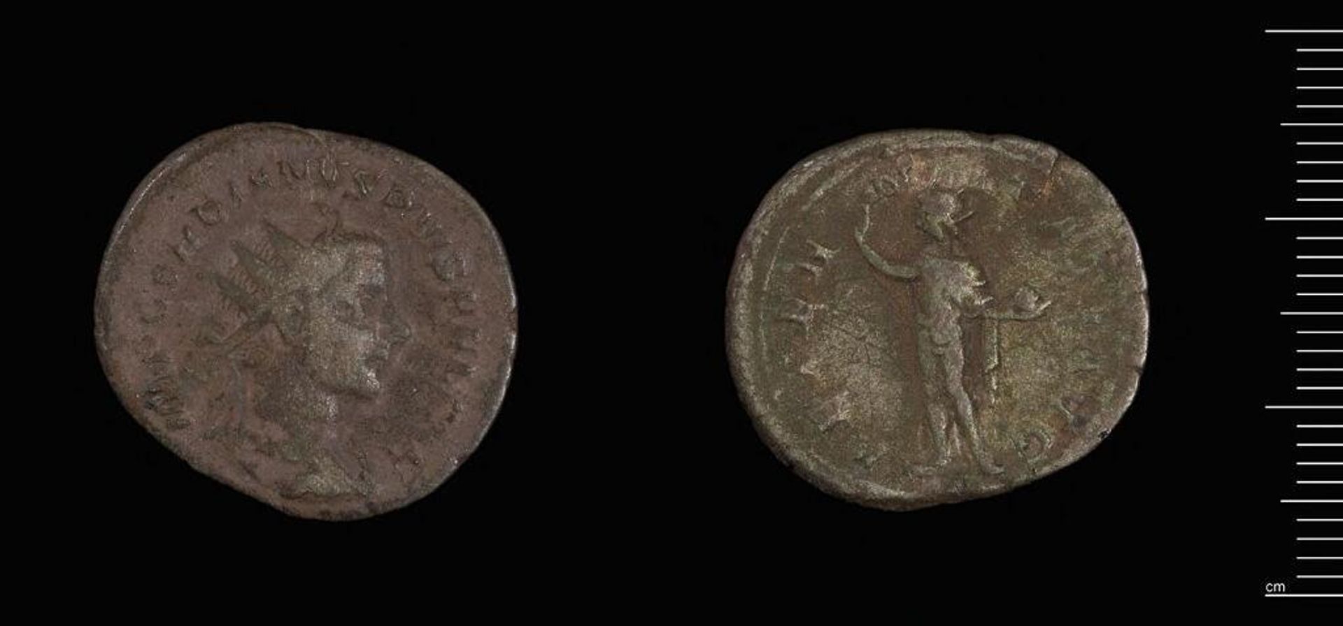 Antoninianus of Gordian III by Gordian III