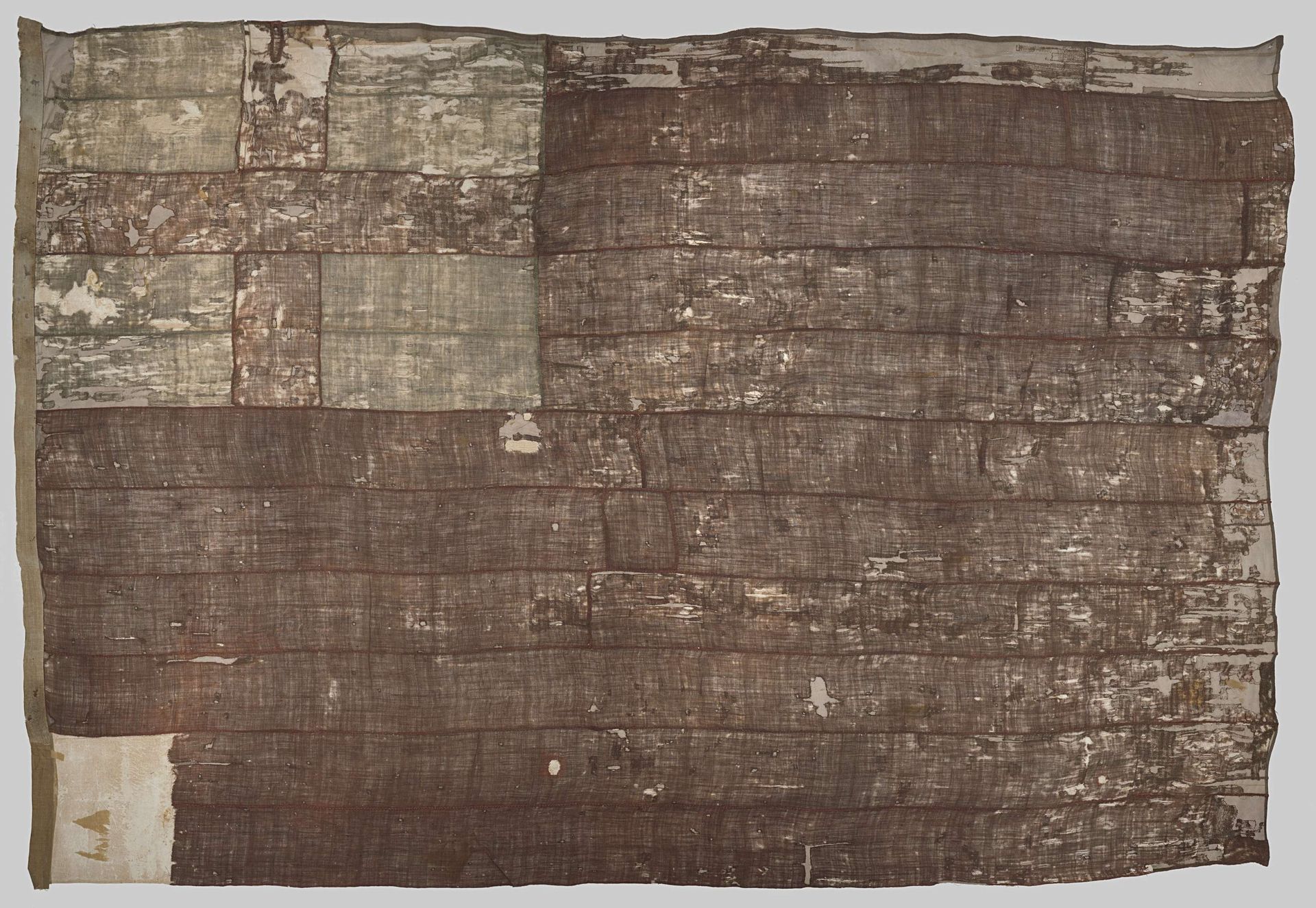 Fragment of a Ship Flag by Anonymous