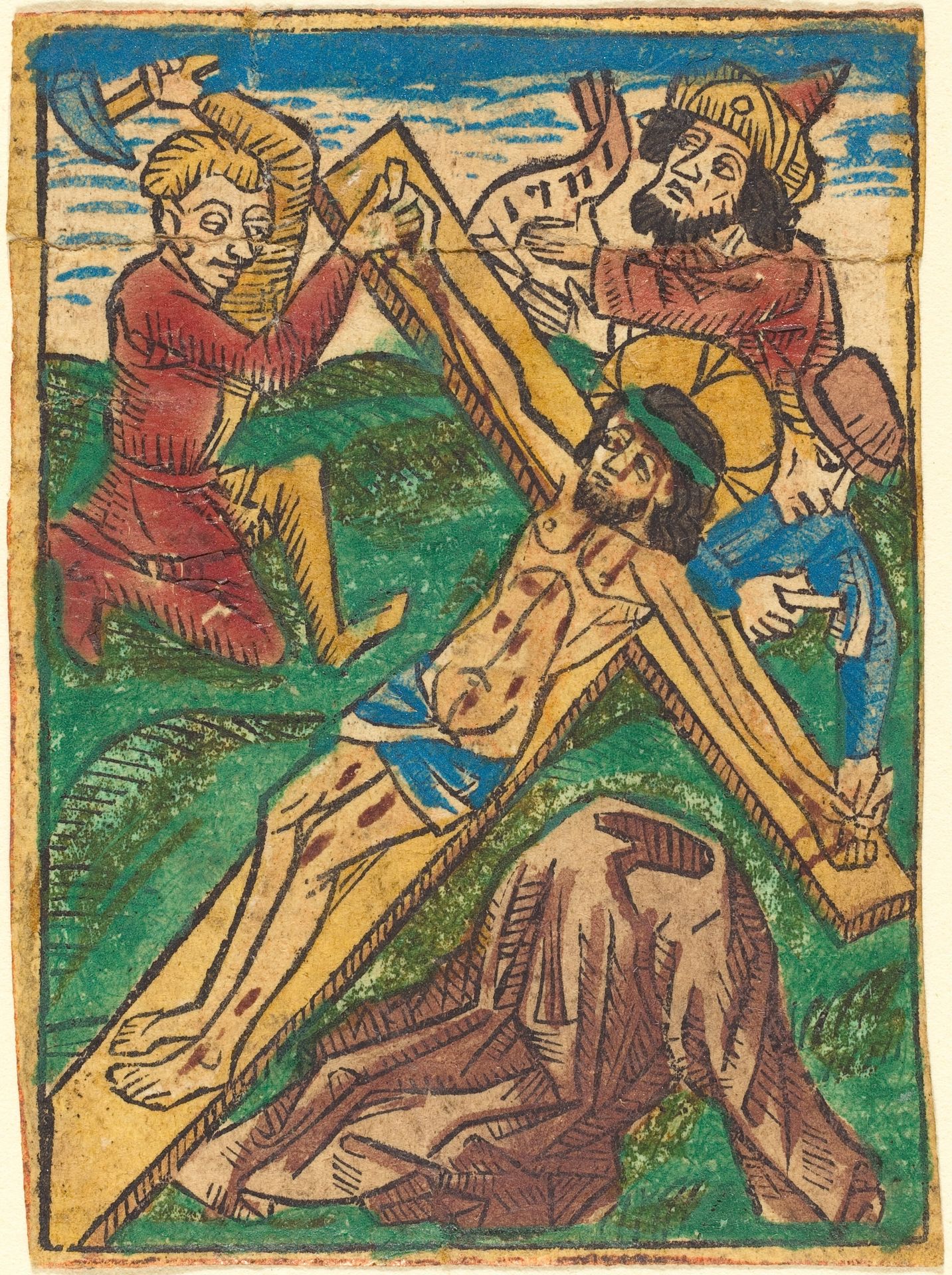 Christ Nailed to the Cross by Anonymous
