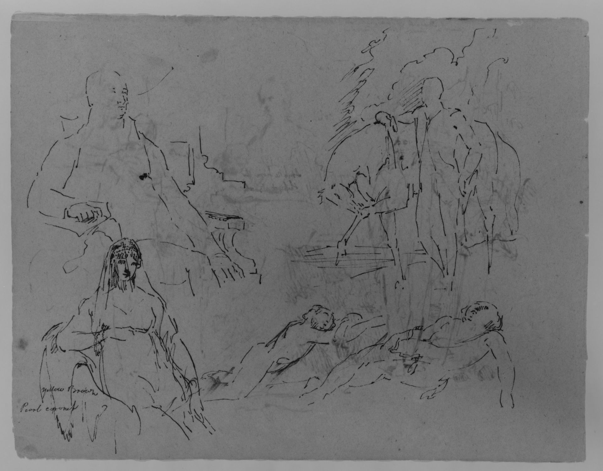 (From Sketchbook) by Thomas Sully