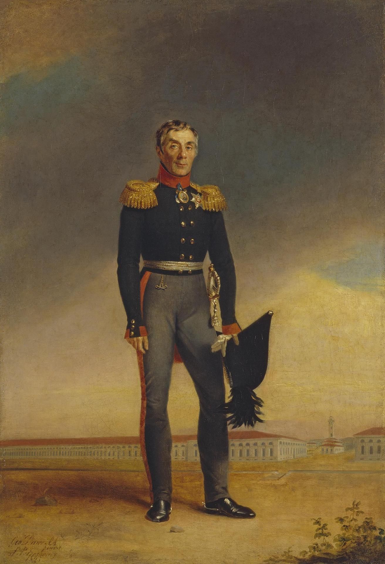Portrait of Count Alexey Arakcheyev by George Dawe