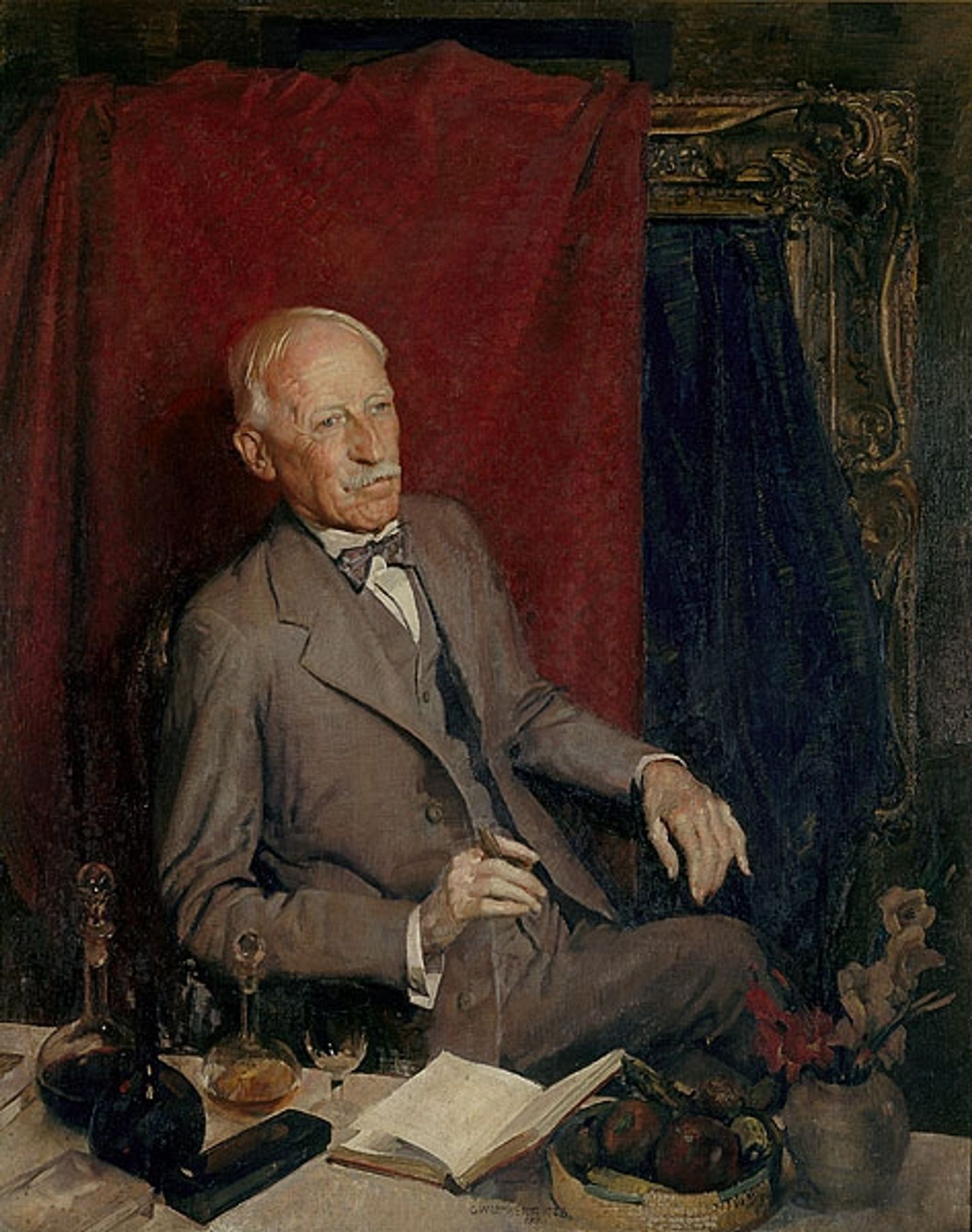 Portrait of Julian Ashton by George Washington Lambert