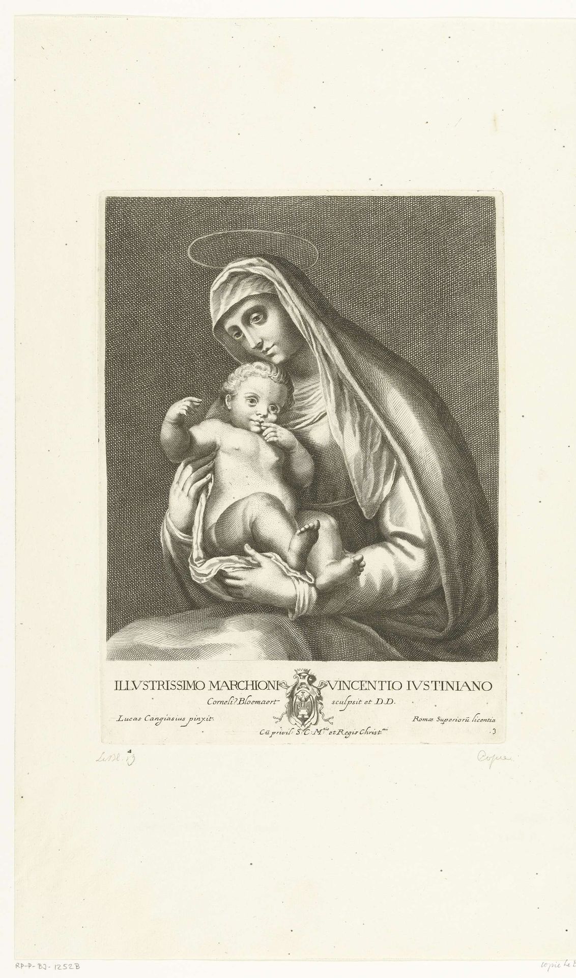 Zittende Madonna by Anonymous