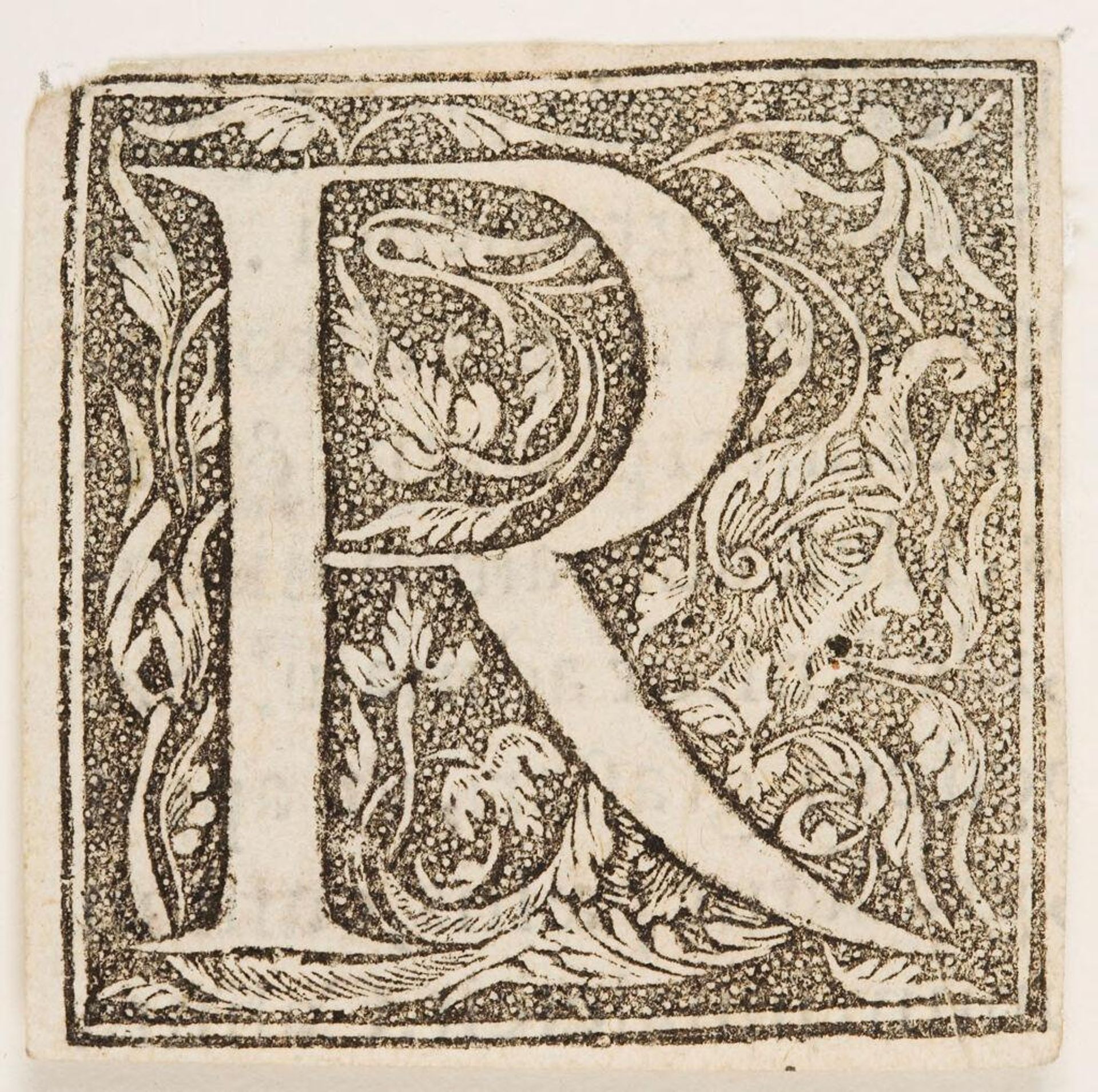 Letter R by Anonymous