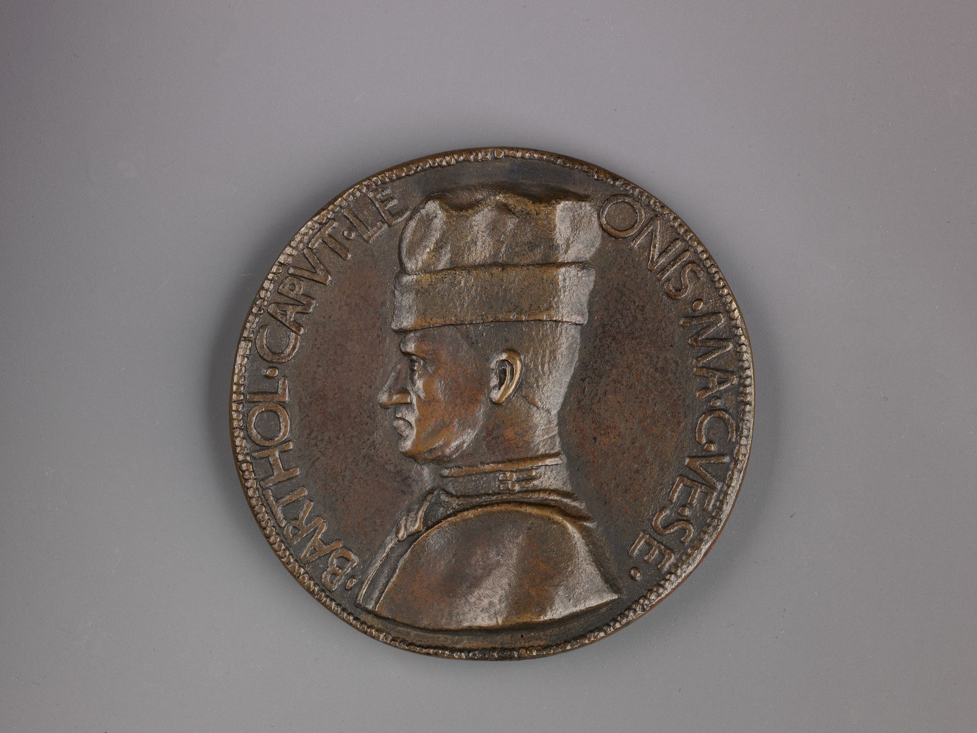 Medal:  Bartolomeo Colleoni by Marco Guidizani