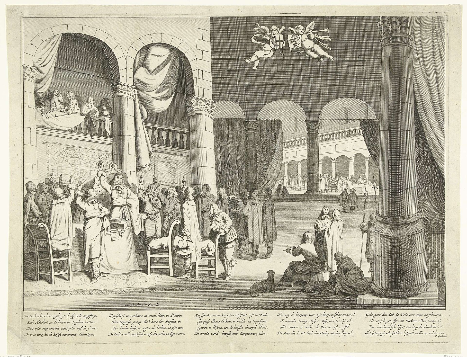 Vrede van Westminster, 15 april 1654 by Anonymous
