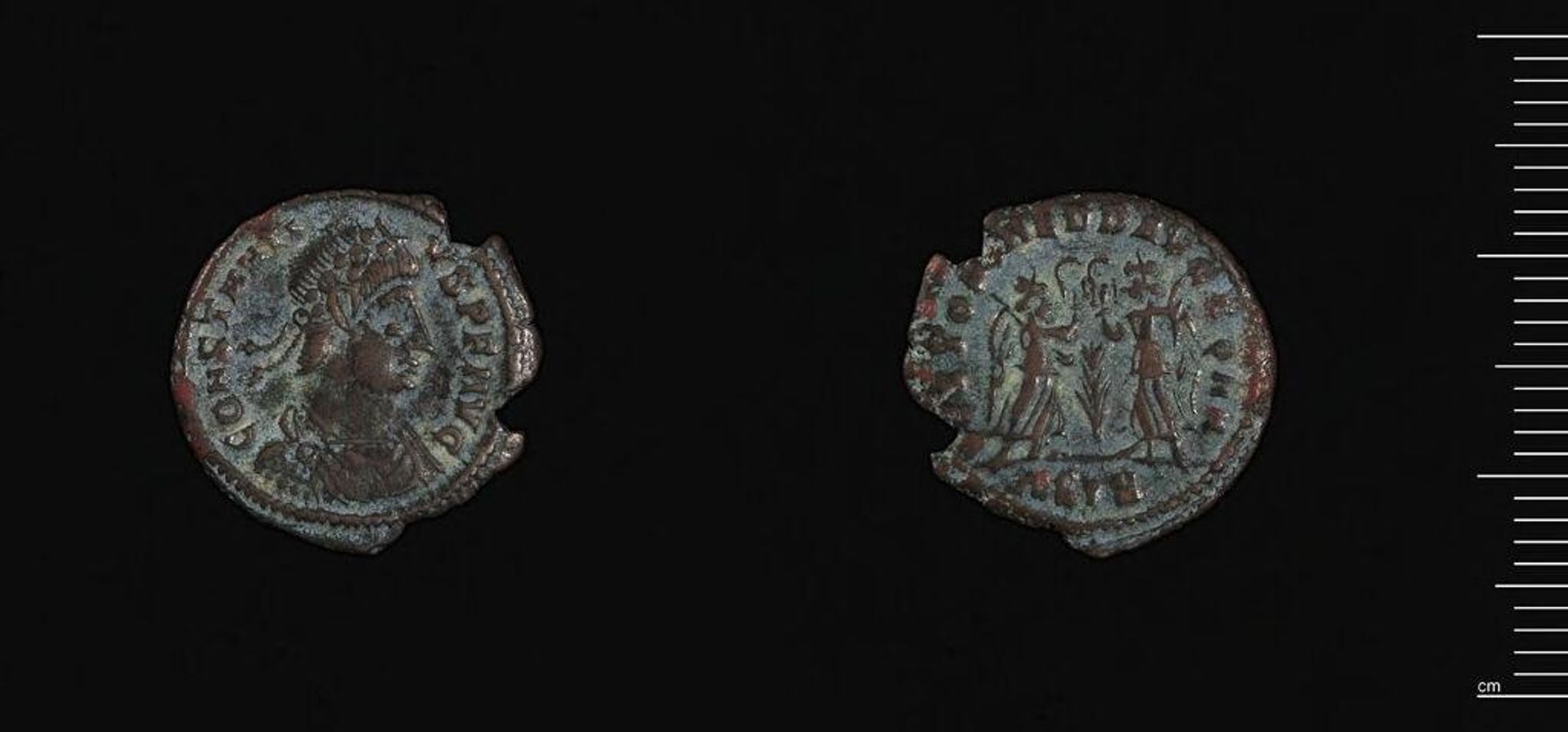 Coin of Constantius II by Constantine I