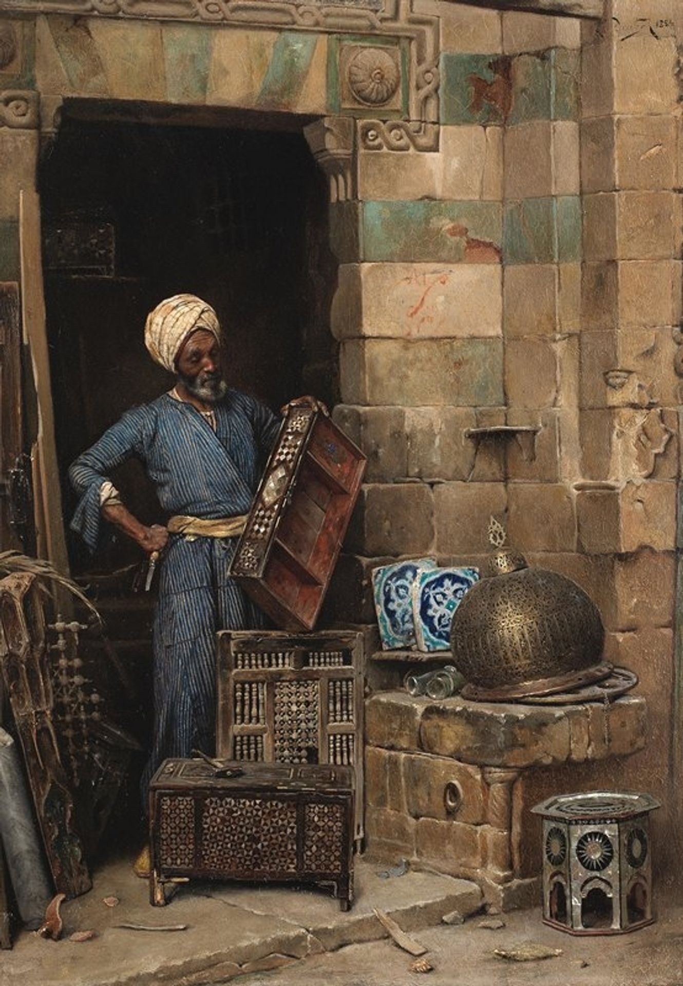 The Woodworker by Ludwig Deutsch
