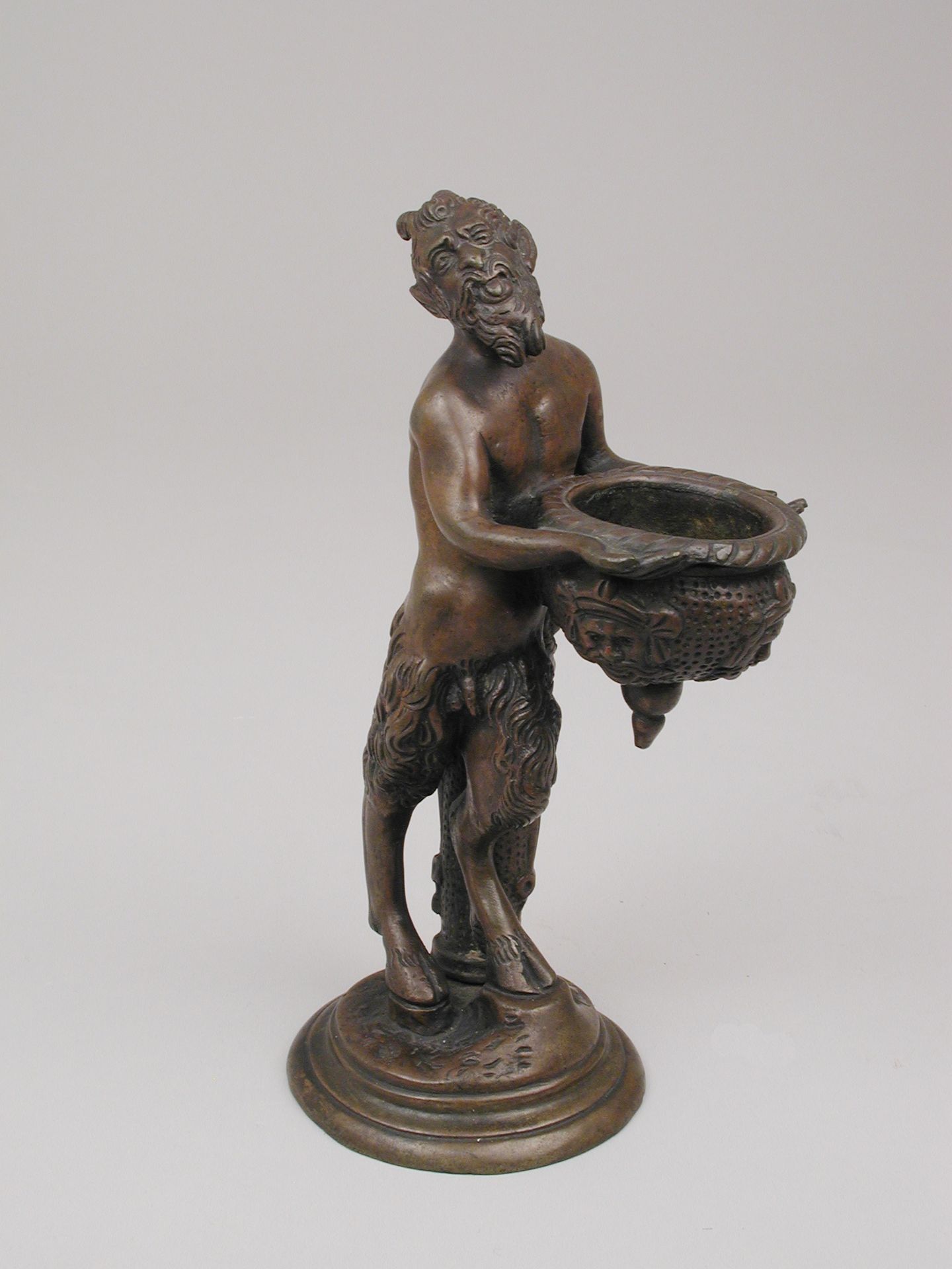 Satyr Holding a Vessel by Andrea Briosco, called Riccio