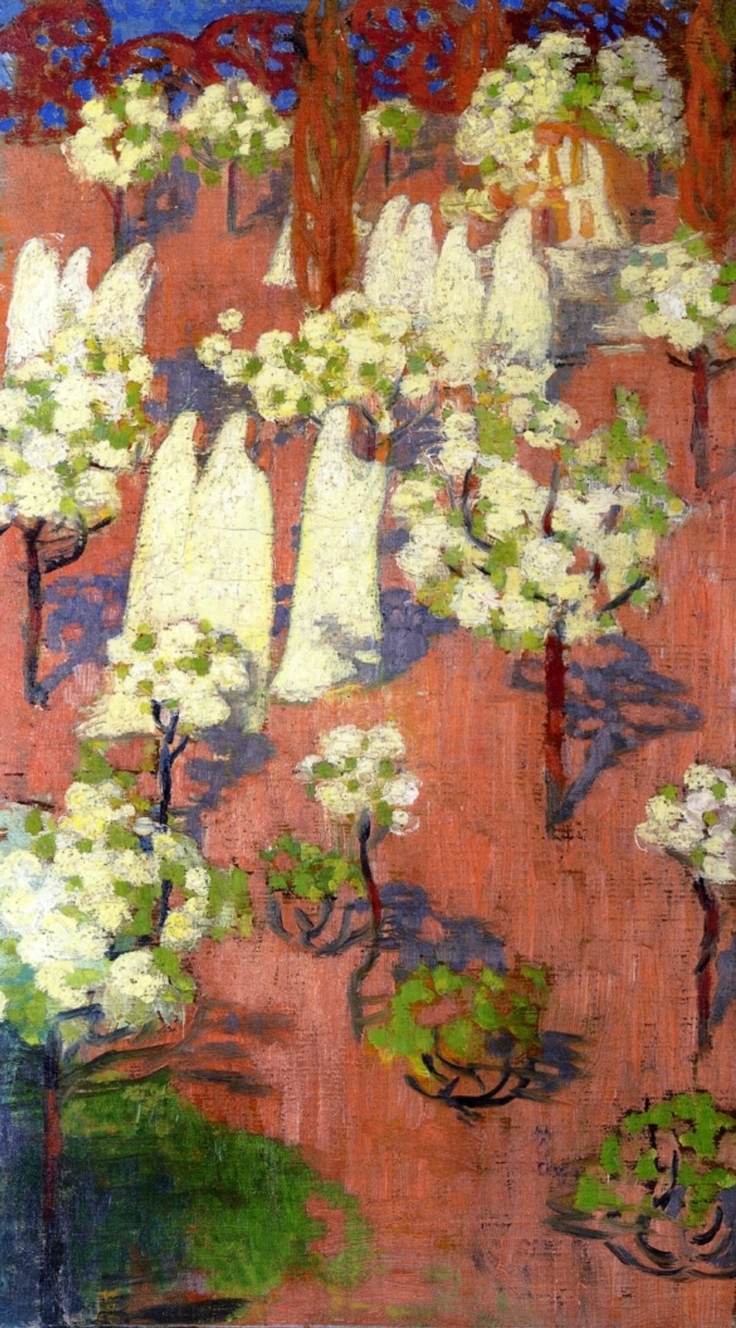 Virginal Spring (Flowering Apple Trees) by Maurice Denis
