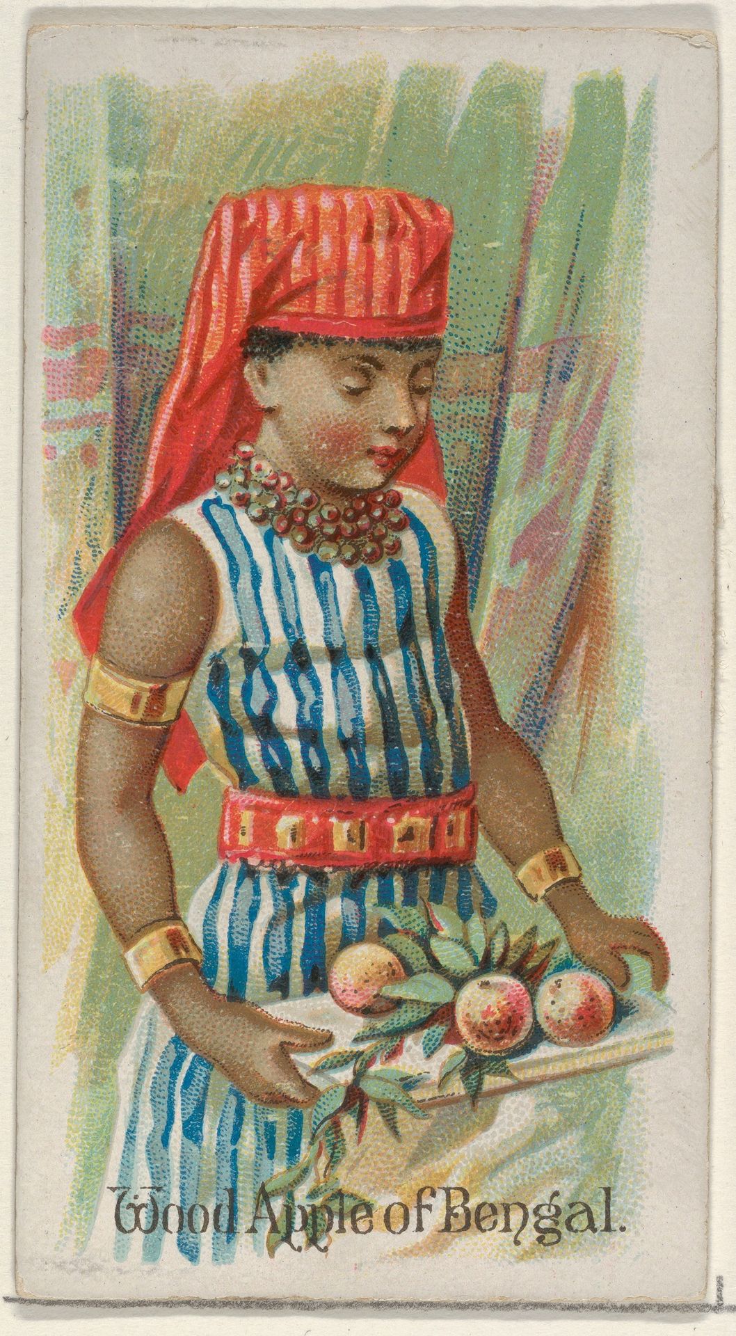 Wood Apple of Bengal, from the Fruits series (N12) for Allen & Ginter Cigarettes Brands by Allen & Ginter