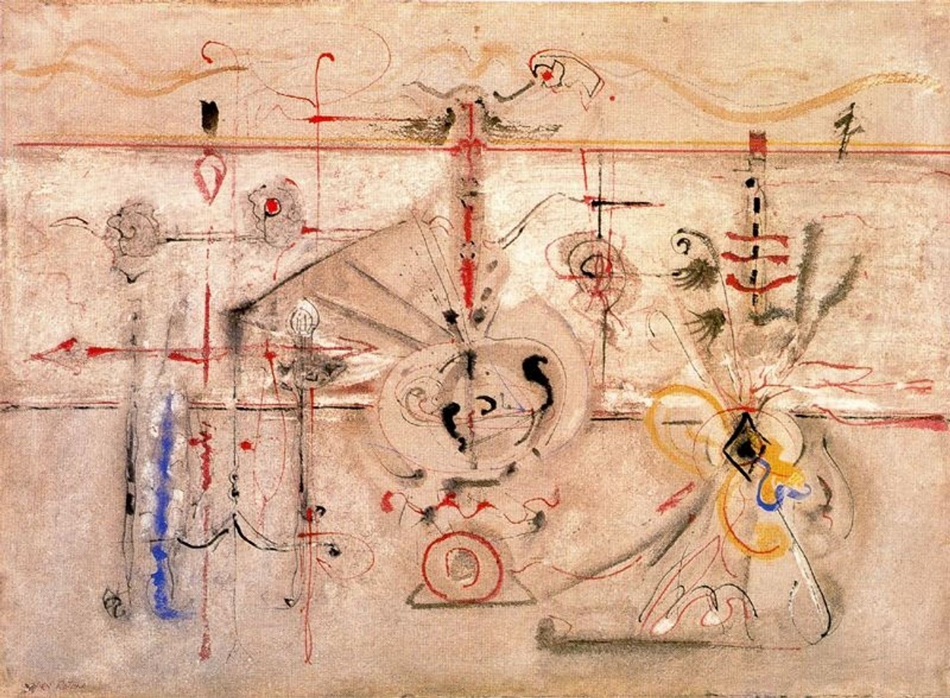 Archaic Idol by Mark Rothko