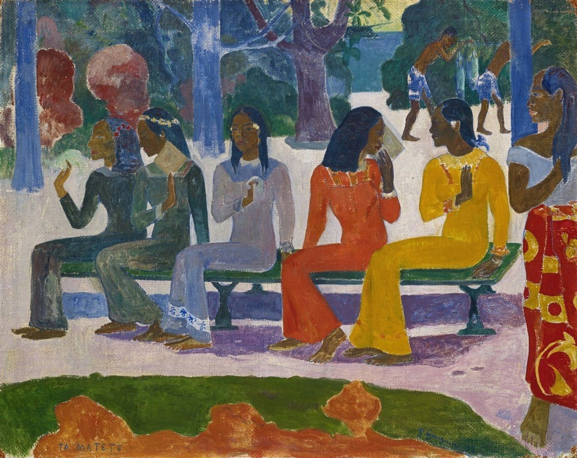 Ta matete by Paul Gauguin