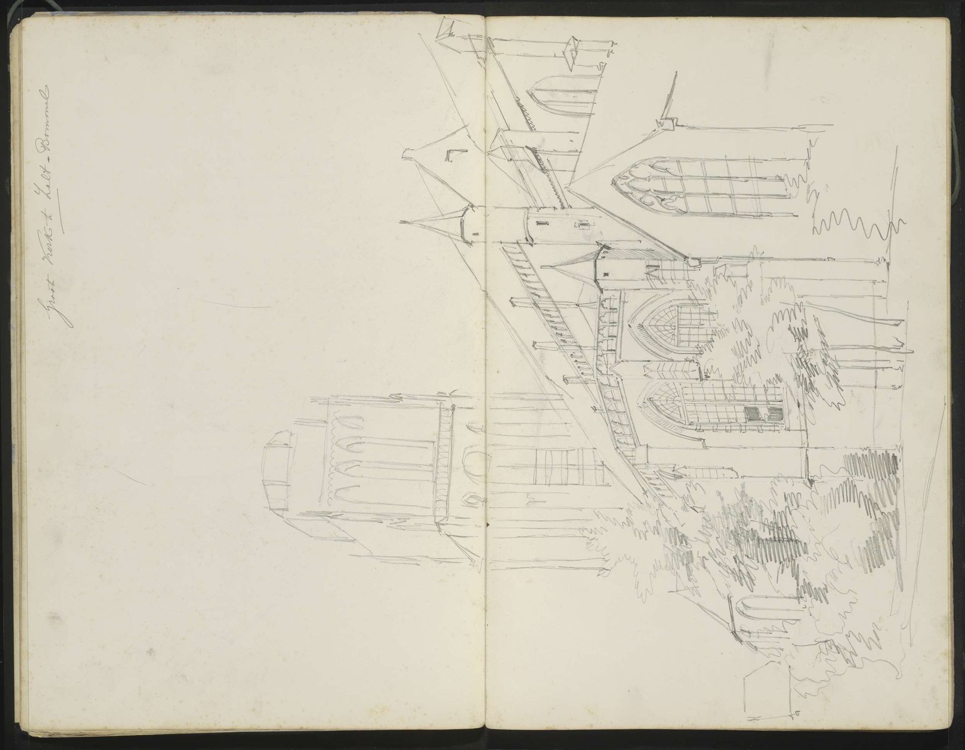 Grote Kerk te Zaltbommel by Willem Koekkoek