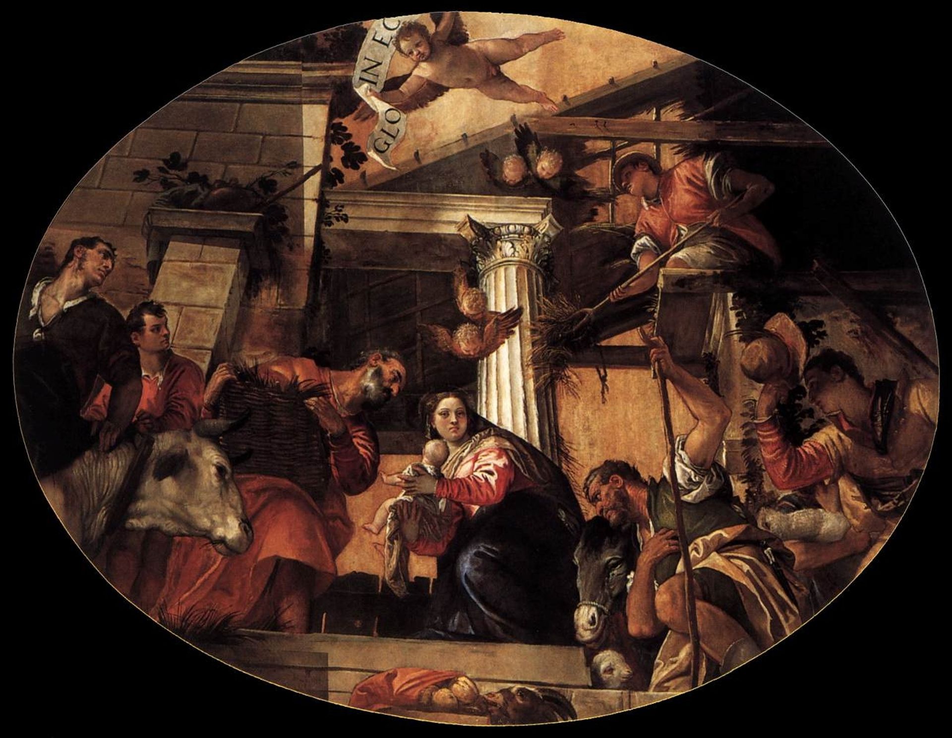 Adoration of the Shepherds by Paolo Veronese