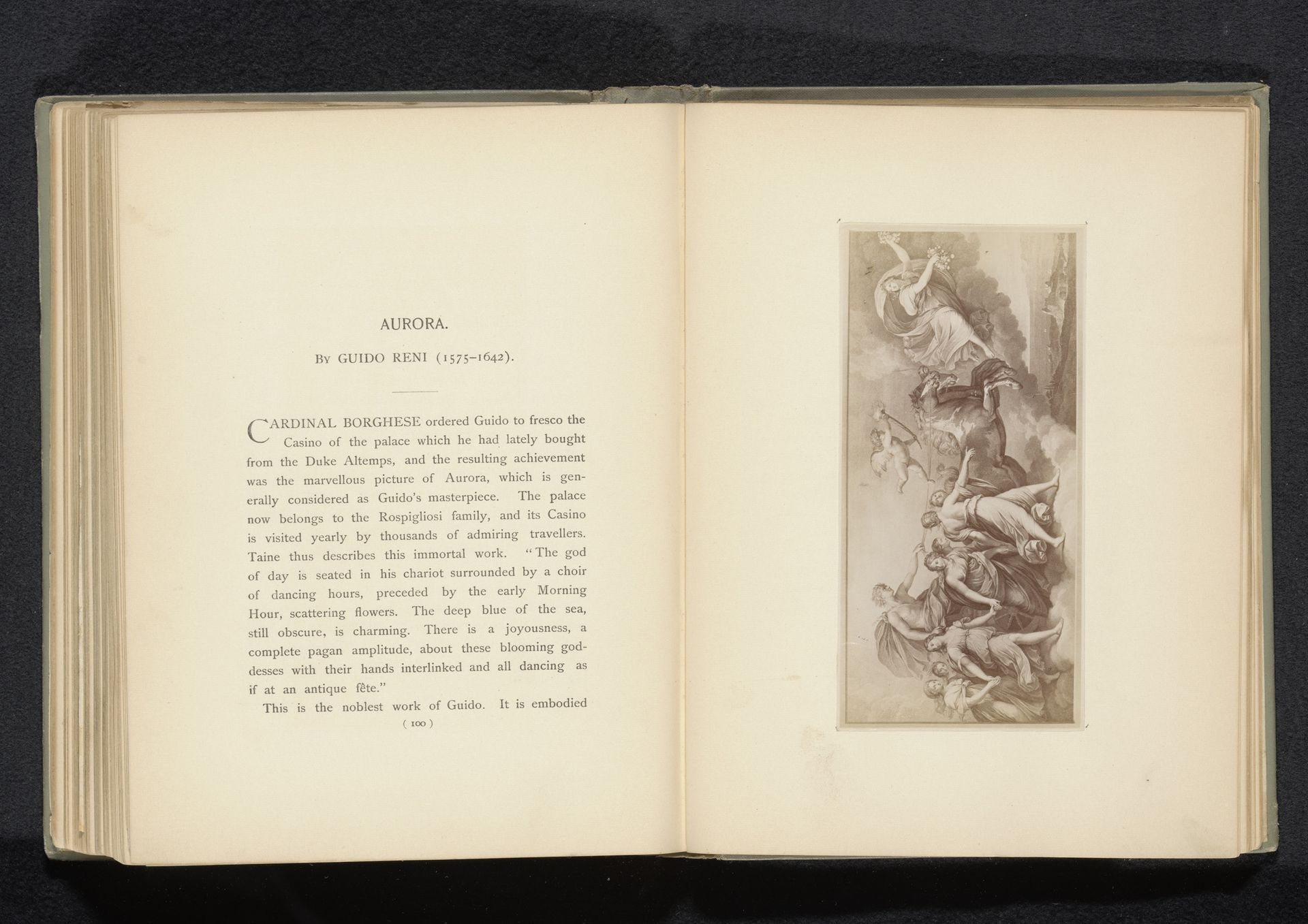 Fotoreproductie van een prent naar een schilderij, voorstellende de Dageraad by Anonymous