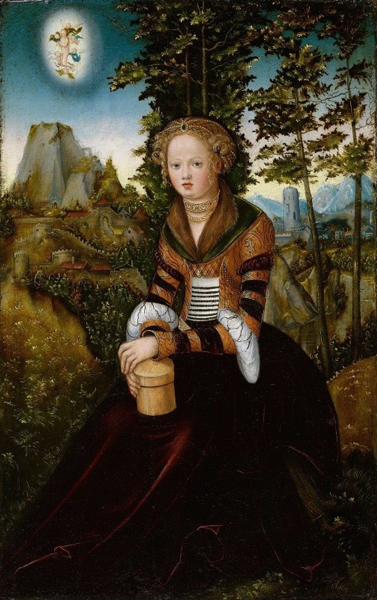 The Magdalene by Lucas Cranach the Elder
