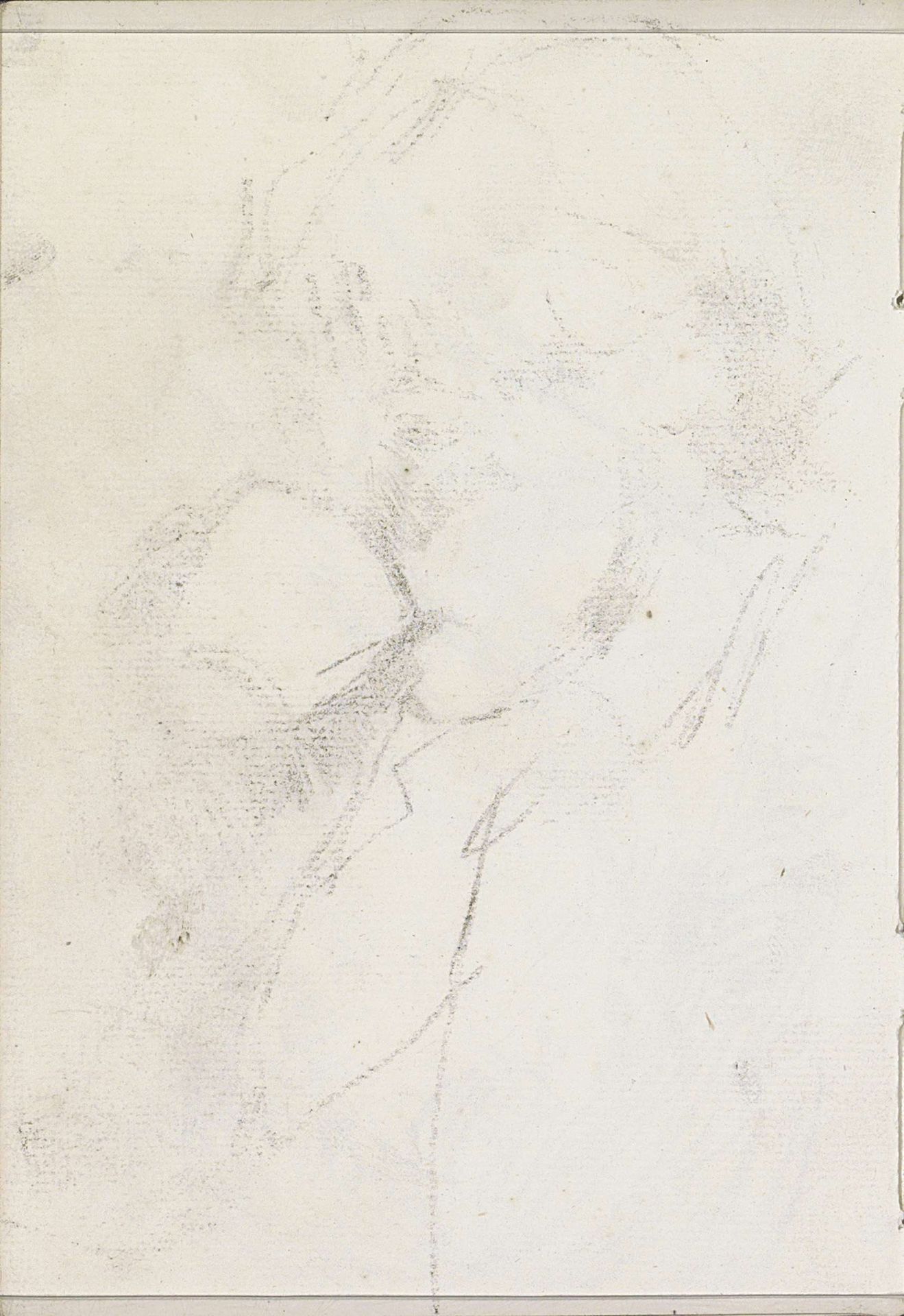 Abklatsch van de krijttekening op pagina 40 by Isaac Israels