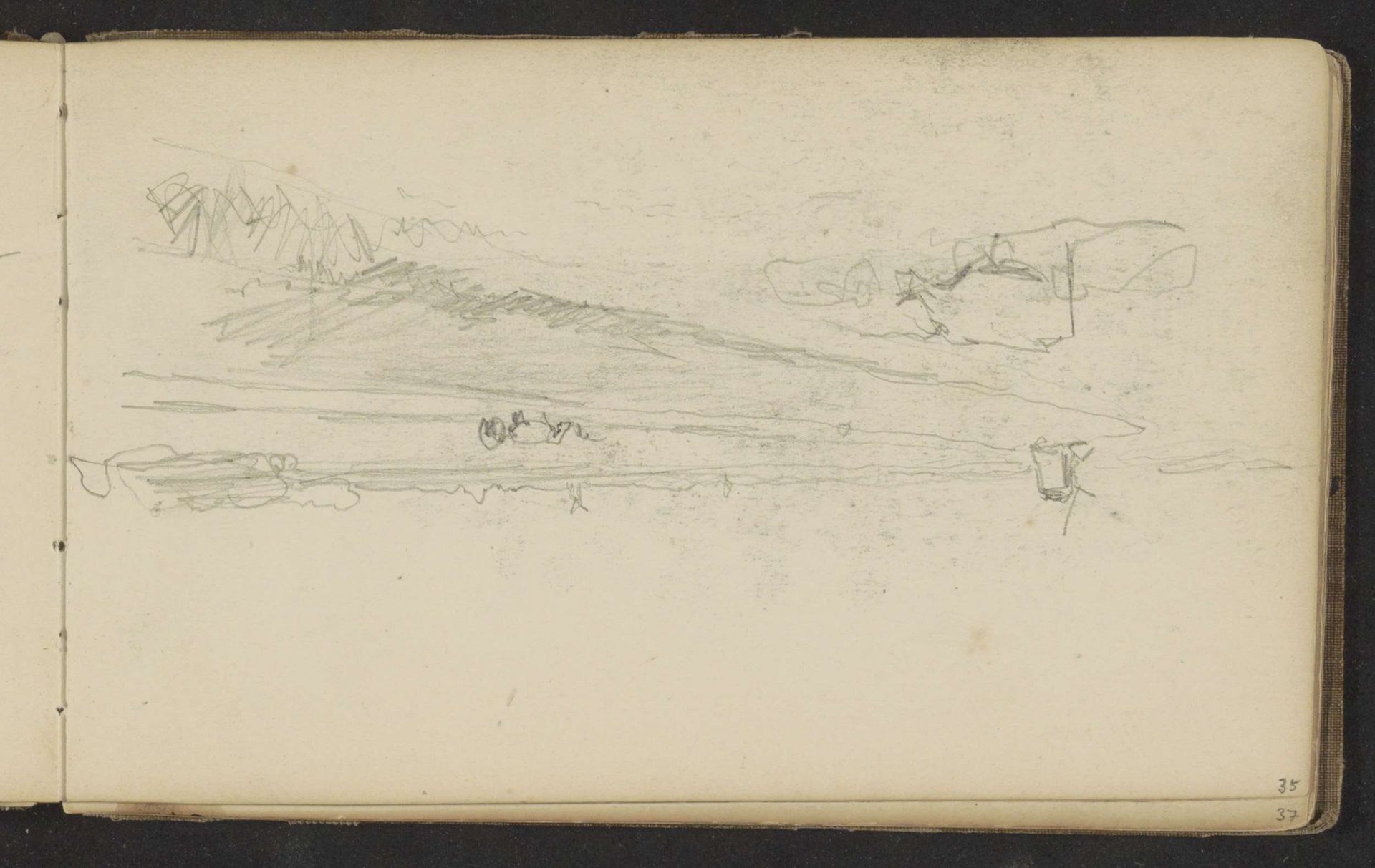Landschap met koeien en molens by Johan Hendrik Weissenbruch