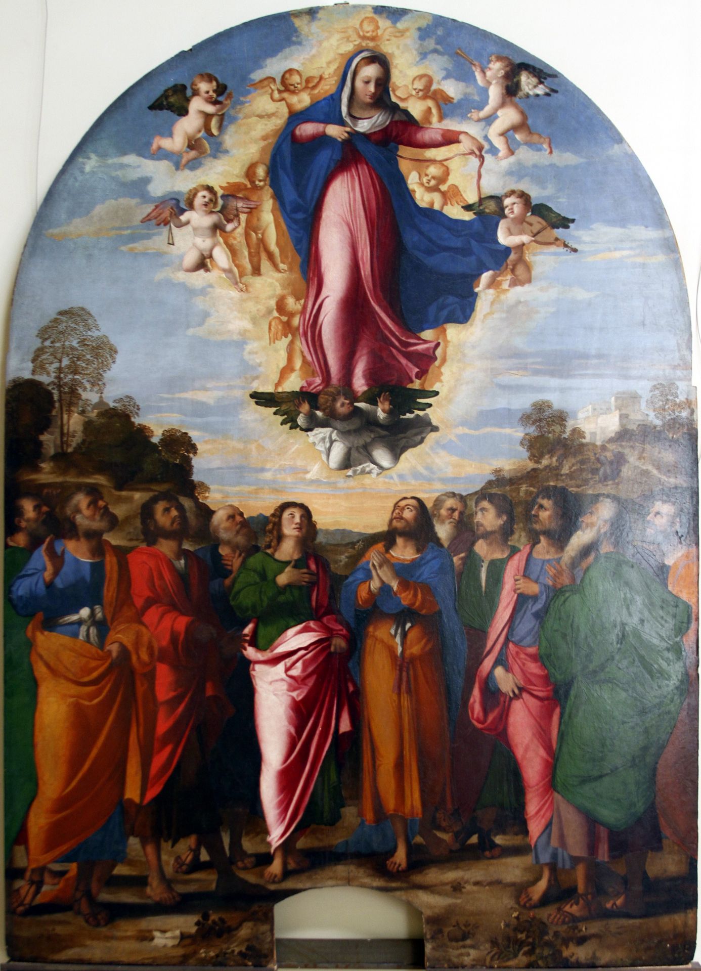 Assumption of the Virgin by Palma Vecchio