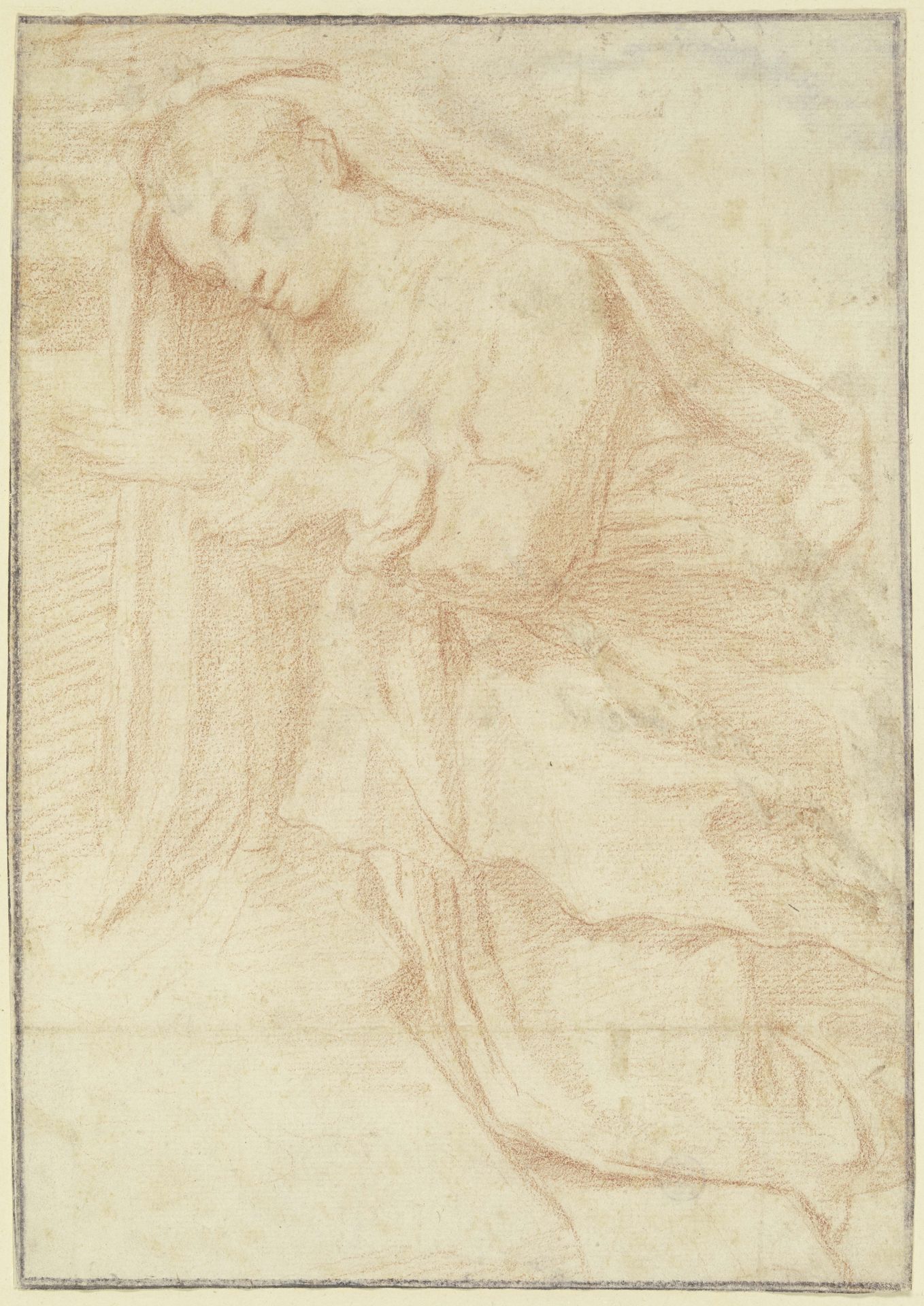 Maria in der Anbetung des Kindes (_) by Correggio