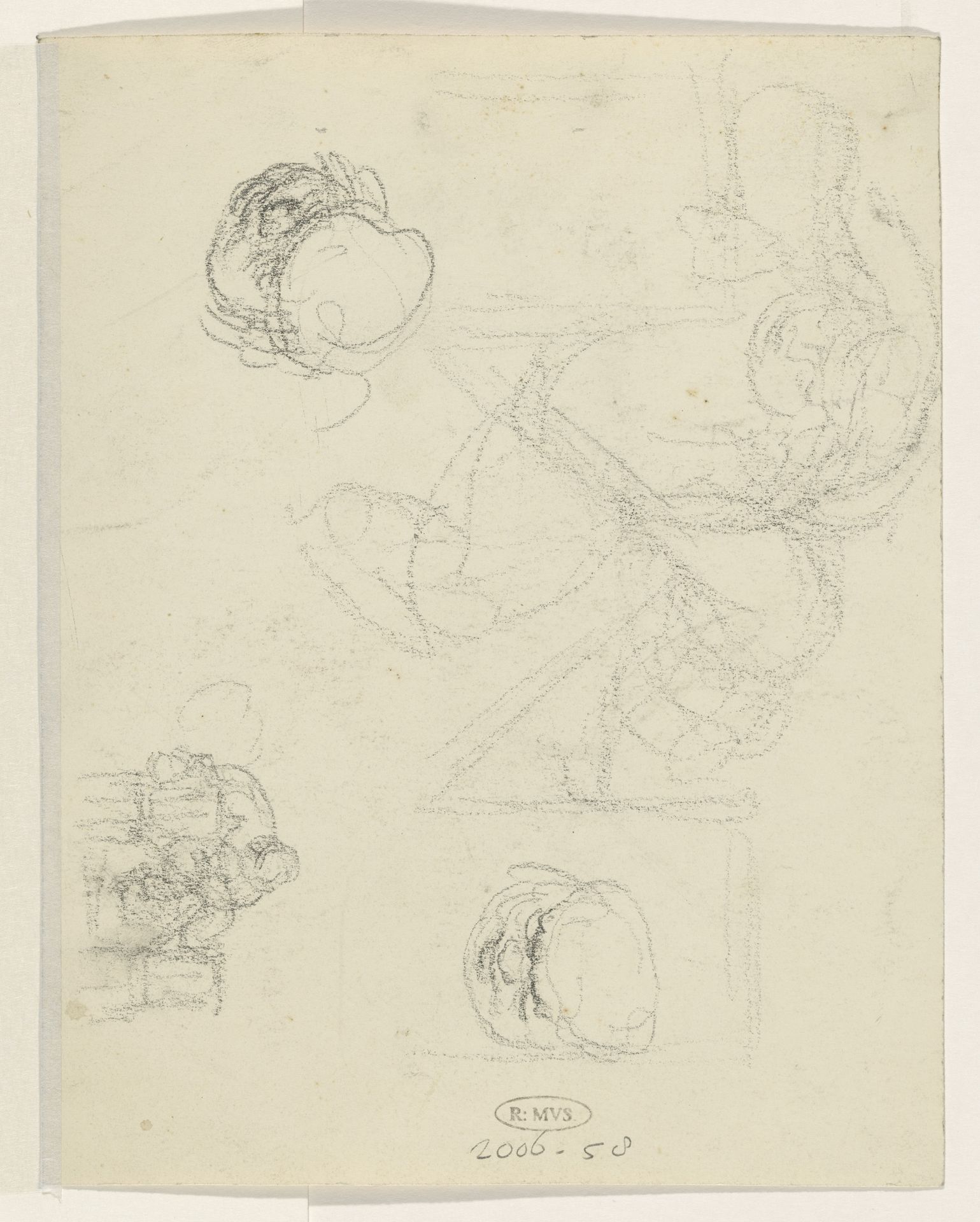 Twee reuzen en twee gezichten van reuzen by Henk Henriët