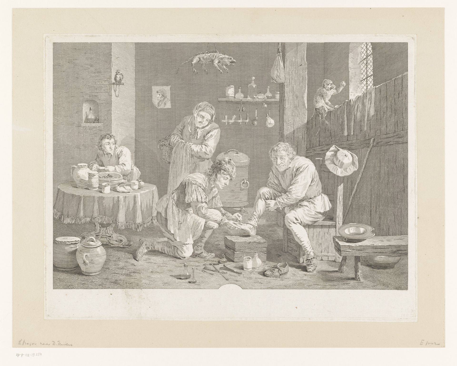 Veldchirurg met een patiënt by Thomas Major