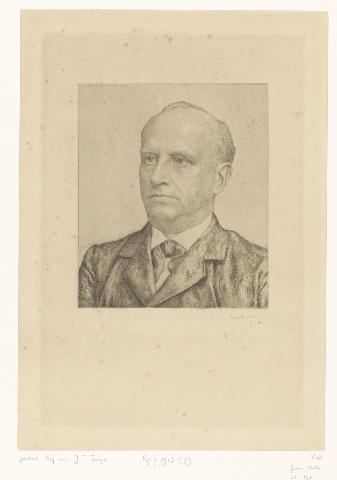 Portret van Charles Marius van Deventer by Jan Veth