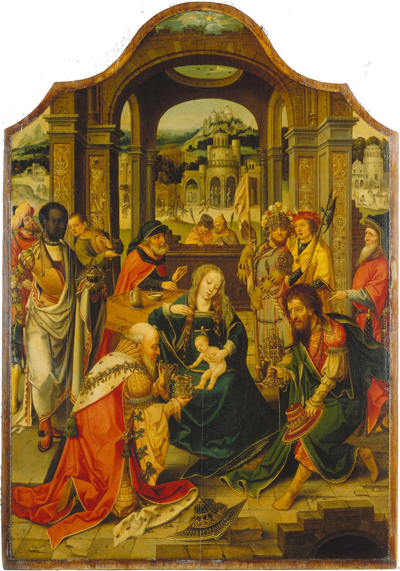 The Adoration of the Magi by Anonymous
