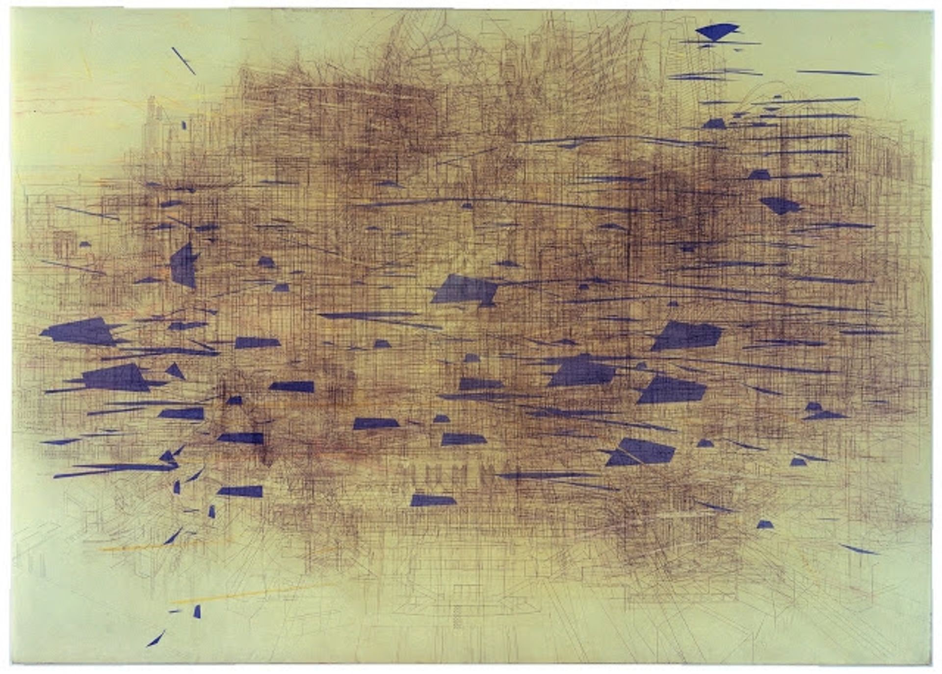 Free range by Julie Mehretu