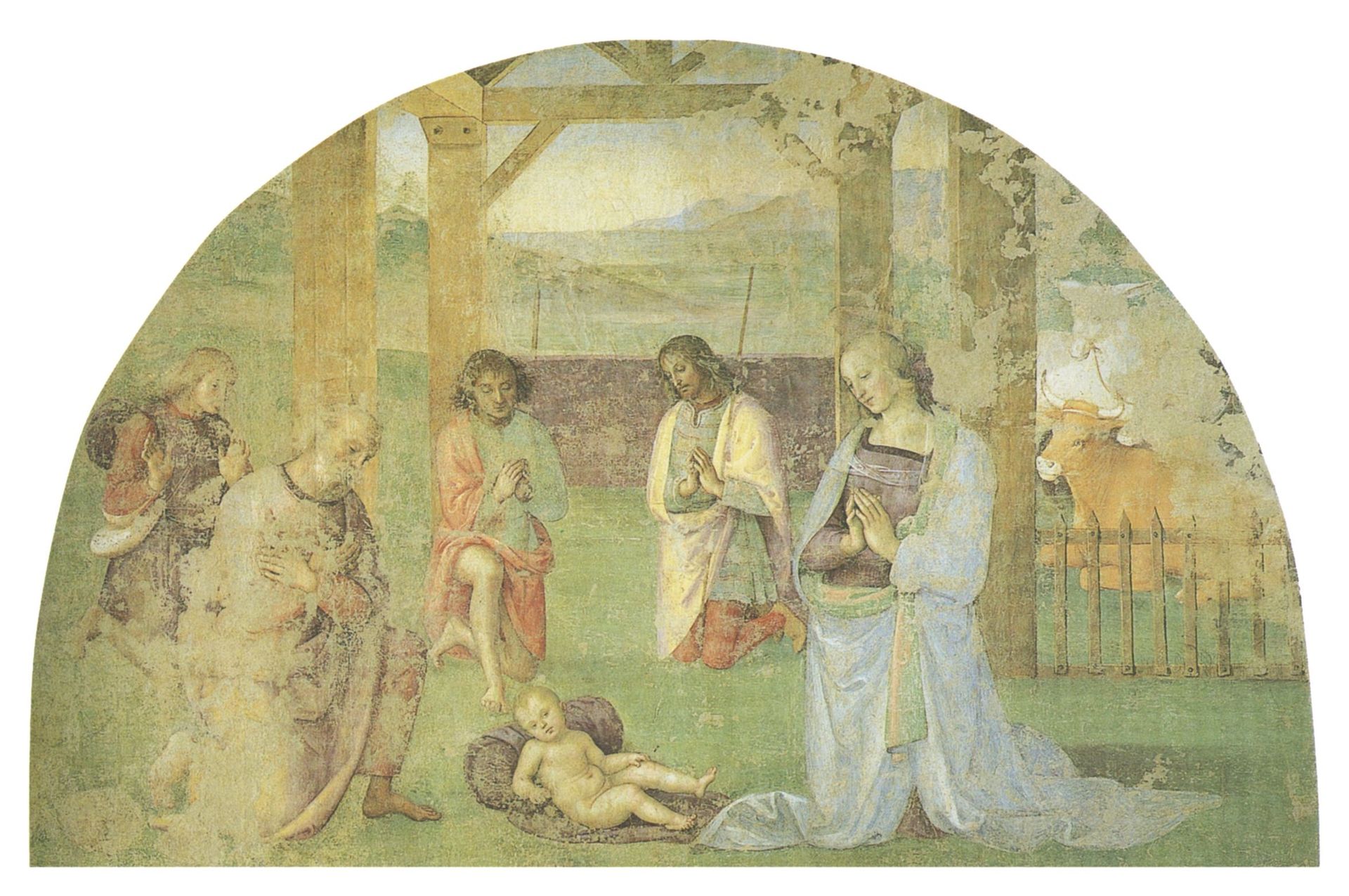 Nativity by Pietro Perugino
