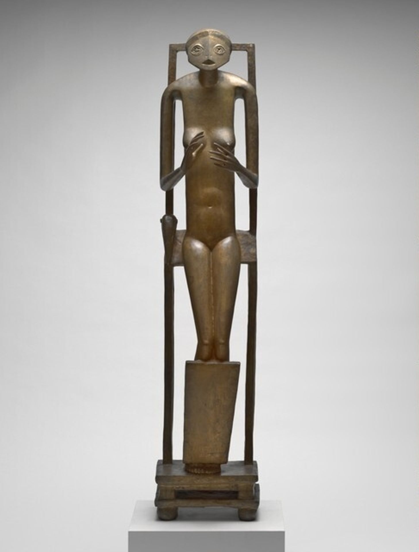The Invisible Object (Hands Holding the Void) by Alberto Giacometti