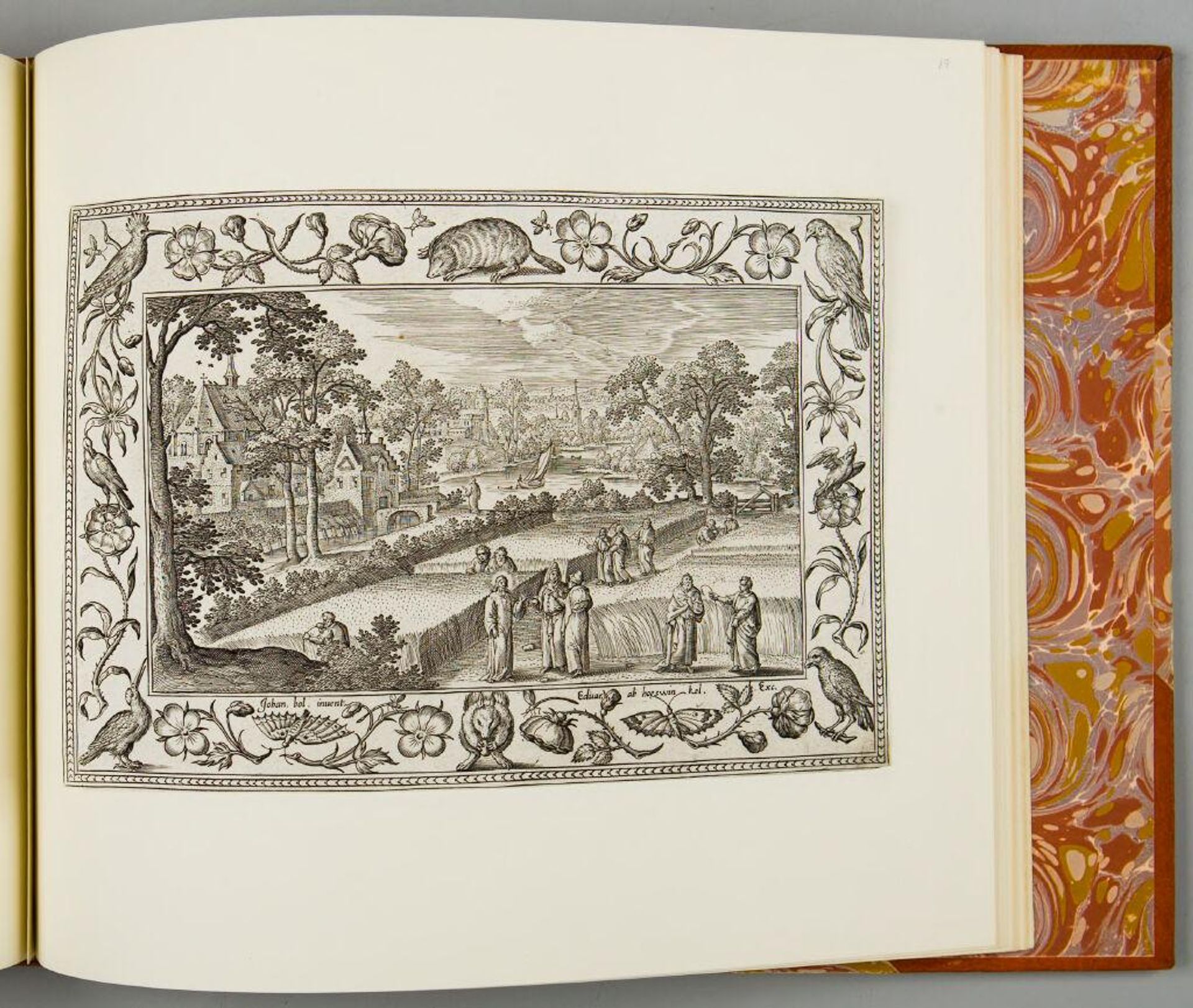 Christ in the Wheatfield, with Mole, Squirrel, and Birds by Adriaen Collaert