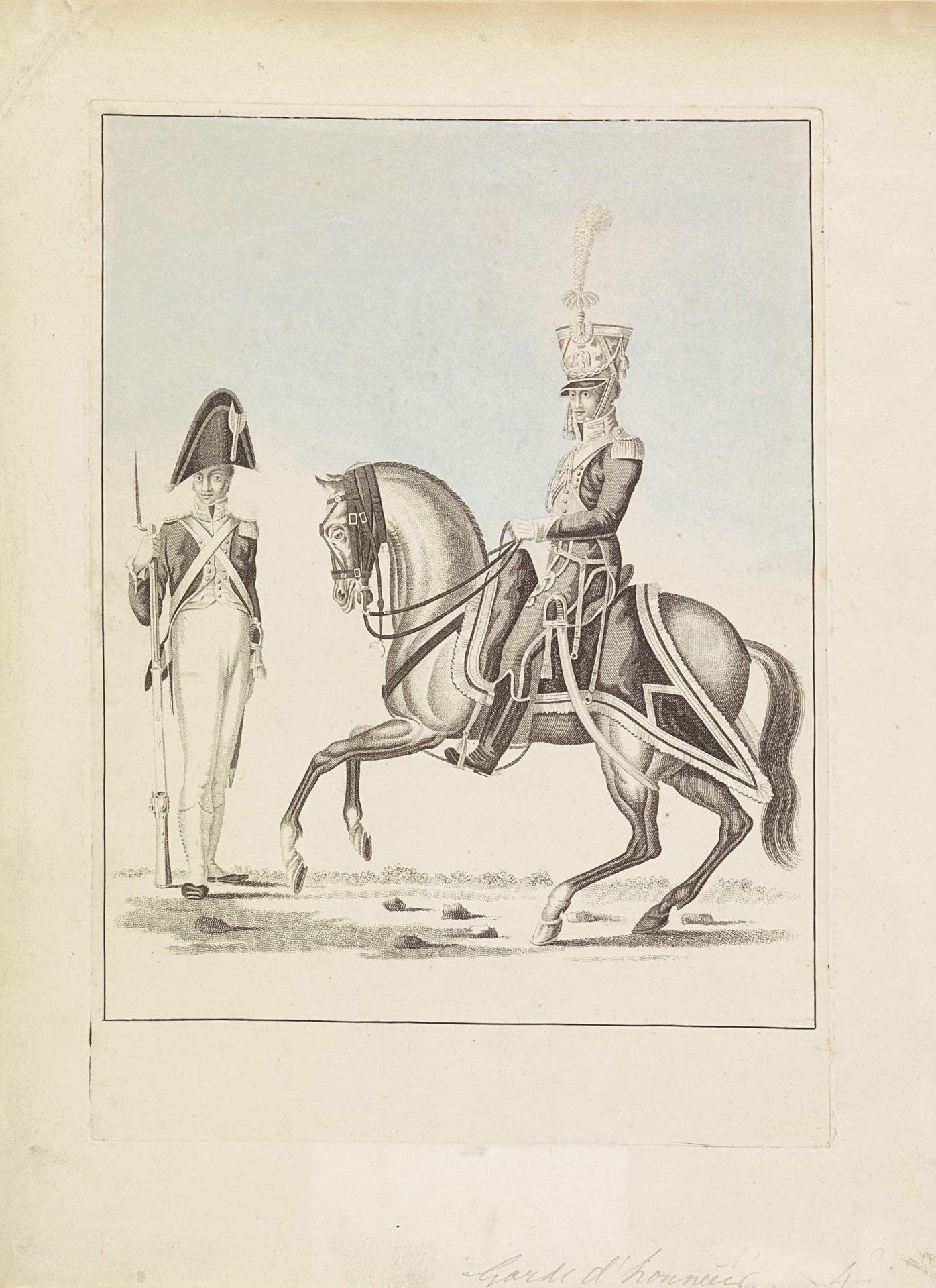 Erewacht te Den Haag, 1811 by Anonymous