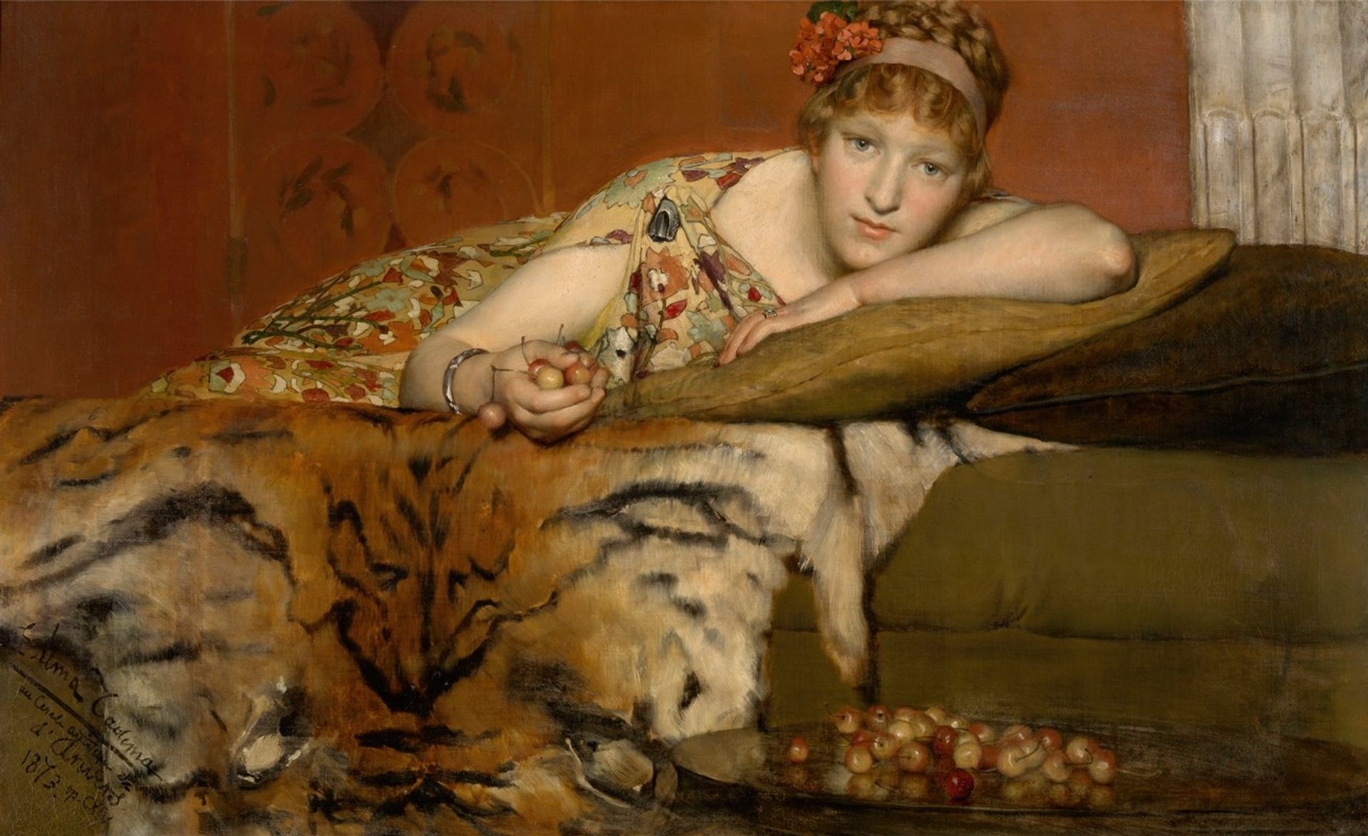 Cherries by Lawrence Alma-Tadema