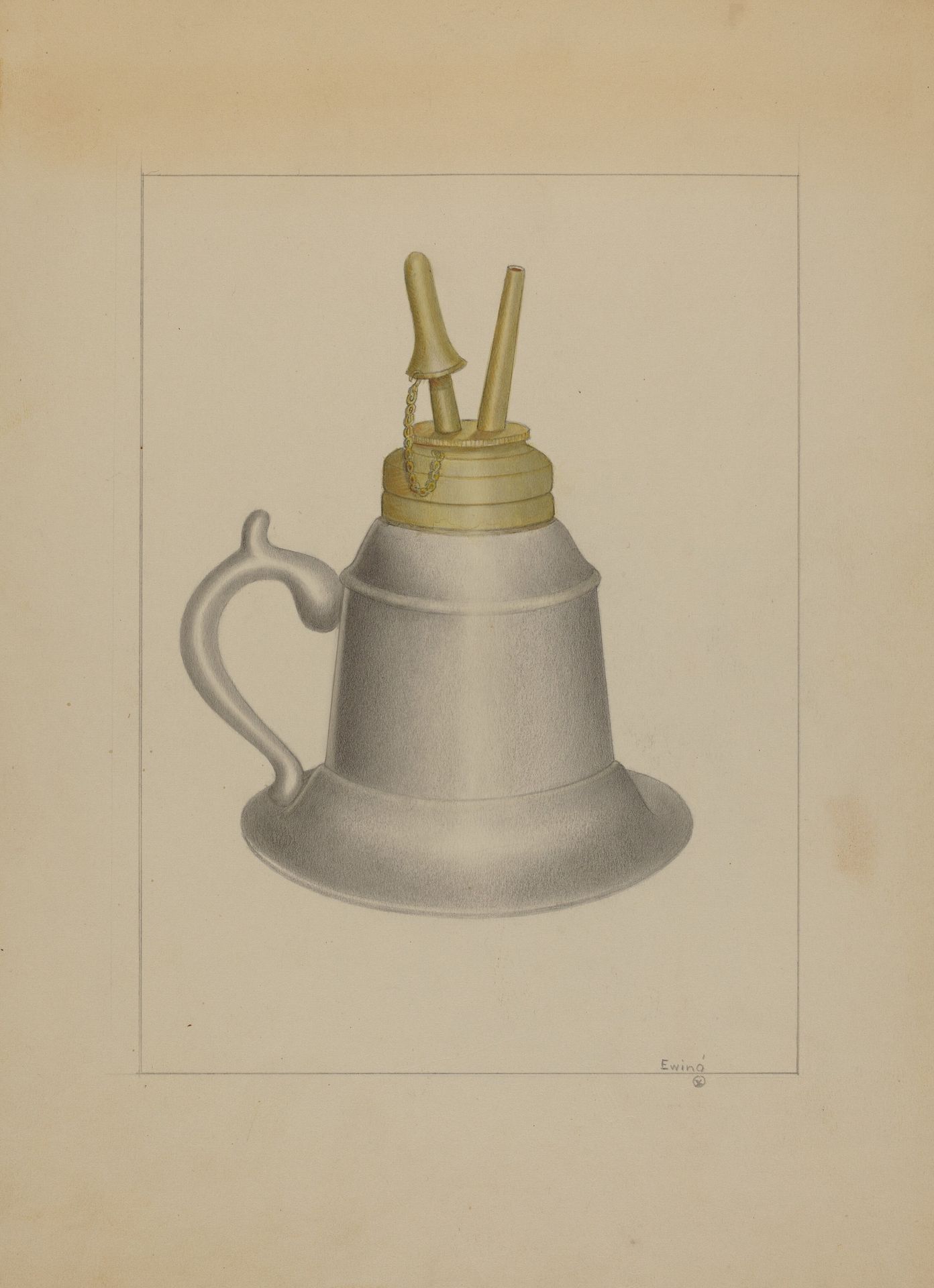Lamp by Burton Ewing