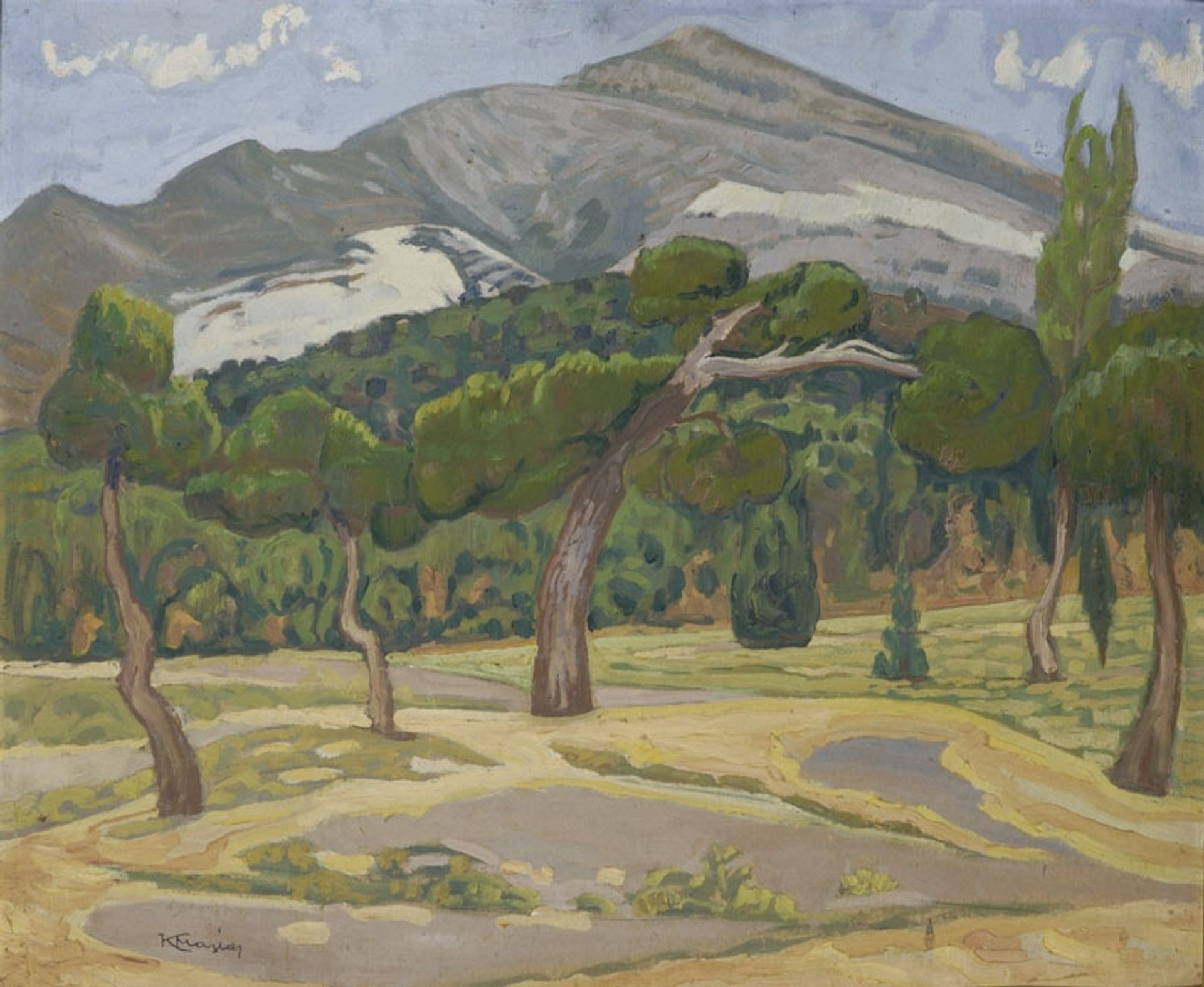 Penteli Landscape by Konstantinos Maleas