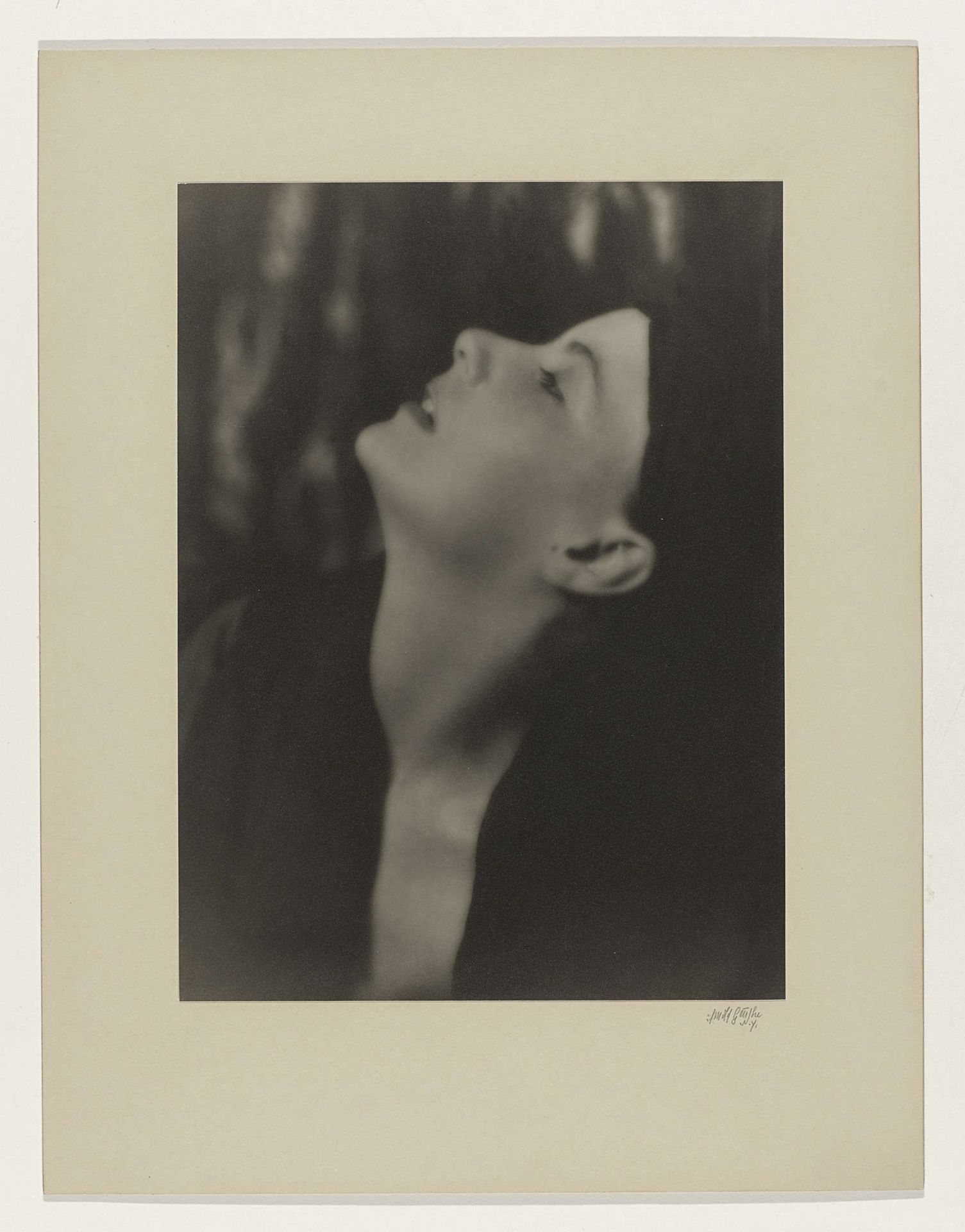 Portrait of the Movie Star Greta Garbo by Arnold Genthe