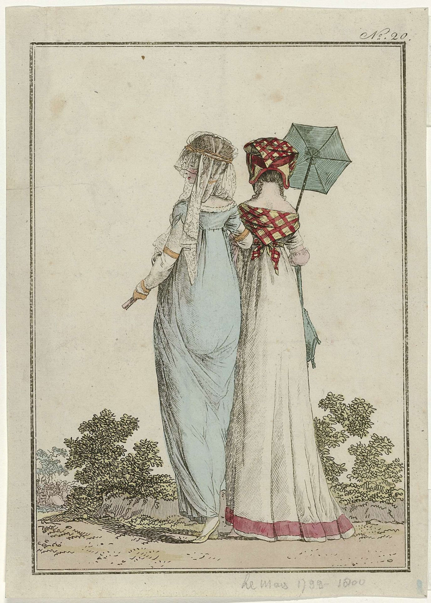 Le Mois, 1799-1800, No. 20 by Louis Philibert Debucourt