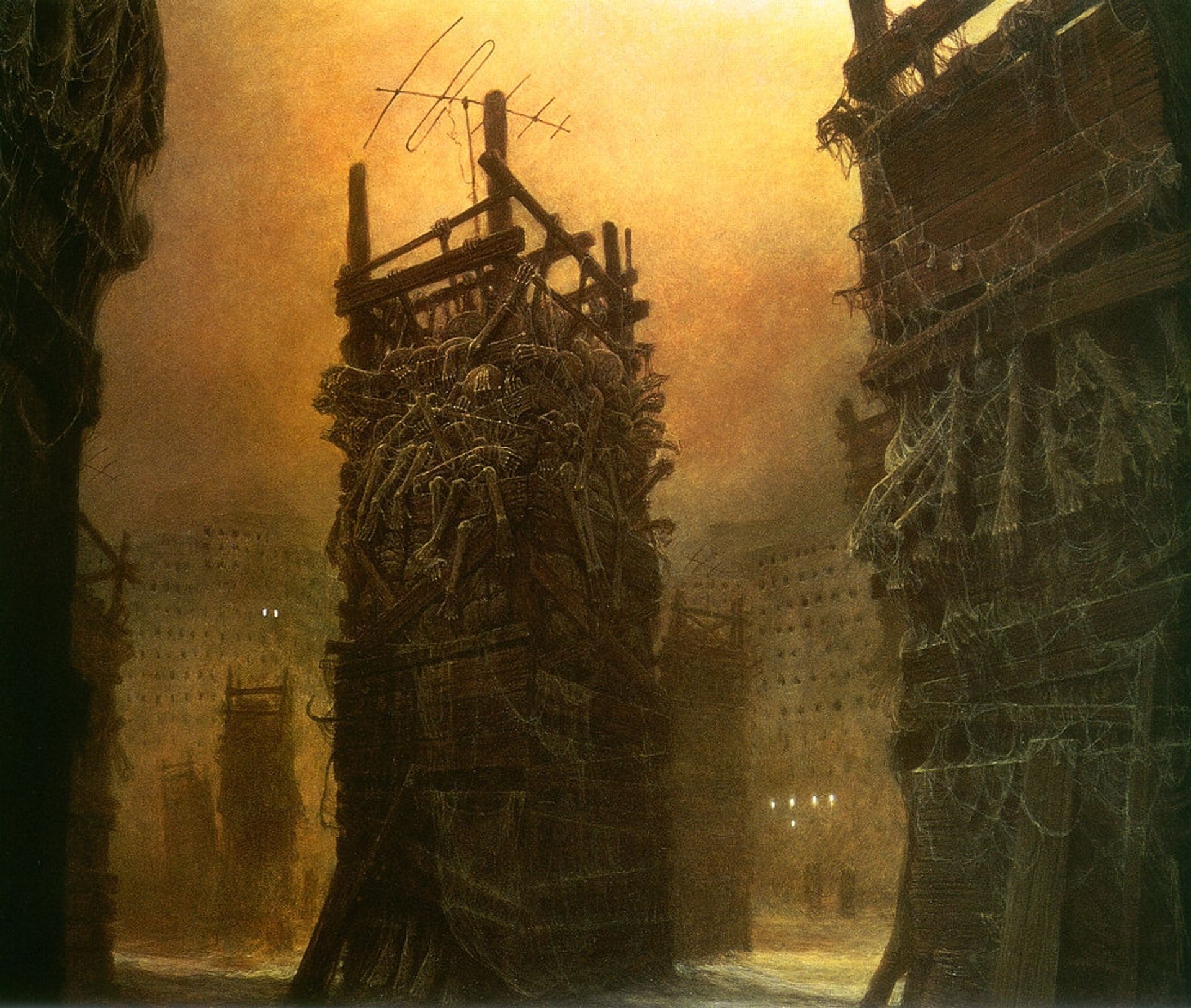 Untitled by Zdzislaw Beksinski