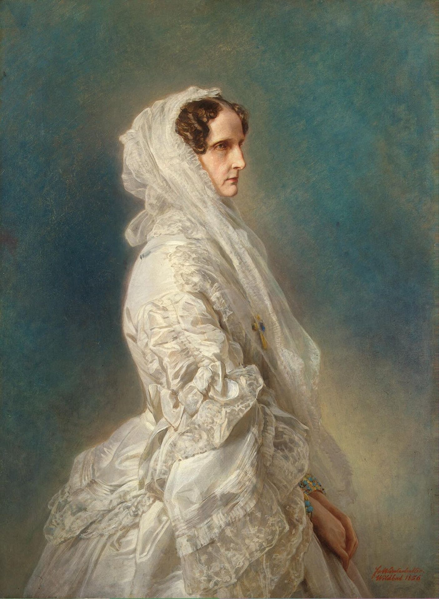 Alexandra Feodorovna by Franz Xaver Winterhalter