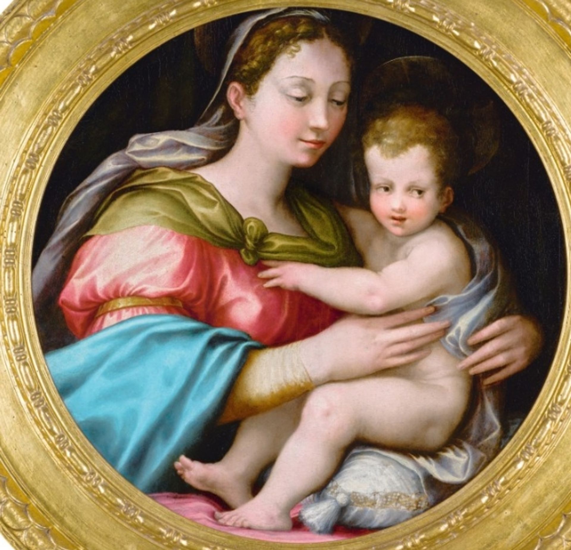 Madonna and Child by Francesco de' Rossi (Francesco Salviati), "Cecchino"